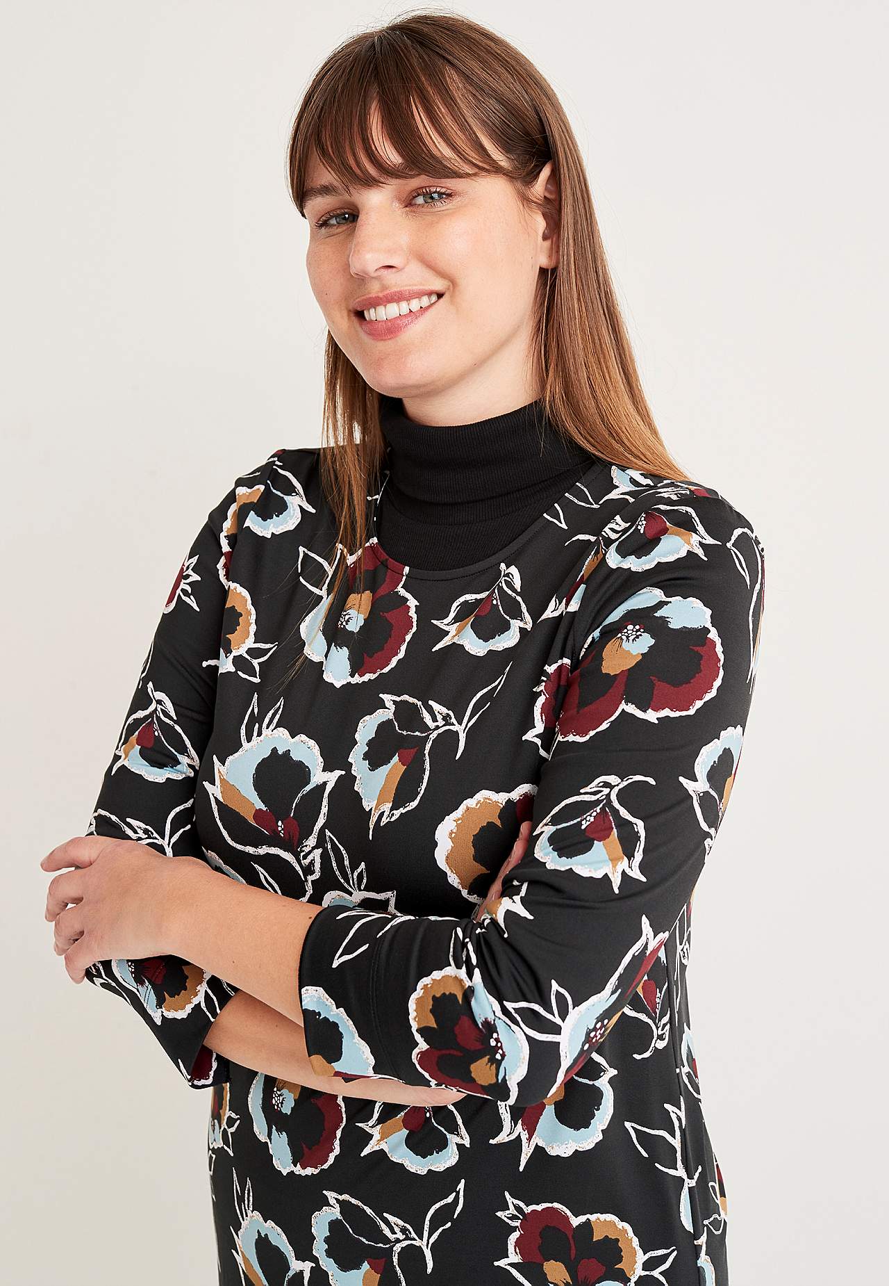 Jerseytunika med 3/4 ærmer Jasminette