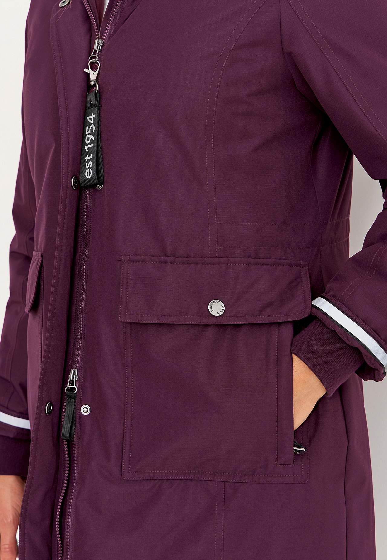Varmt foret parka Ice