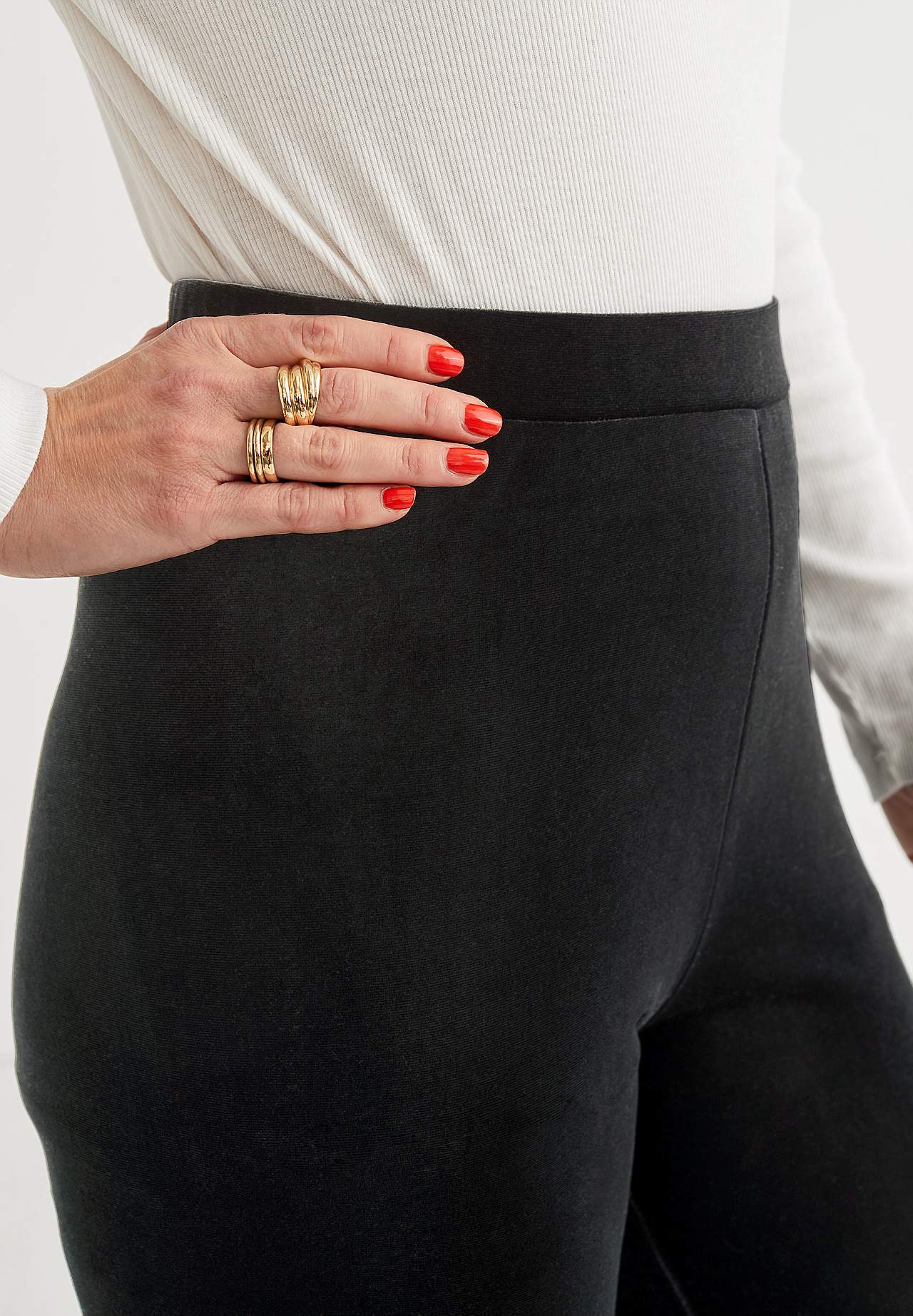 Leggings i fløjl