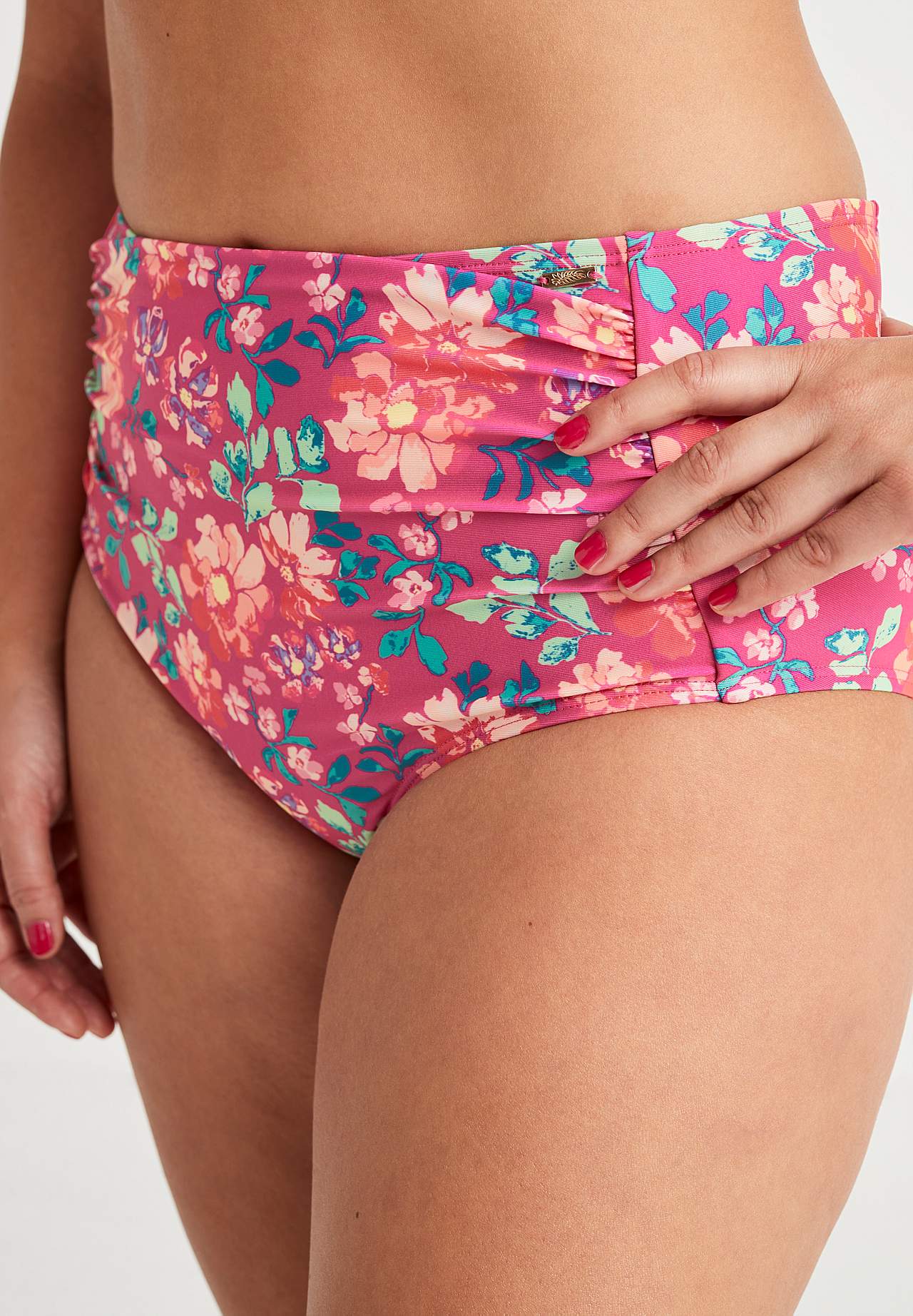 Bikiniunderdel med høj talje