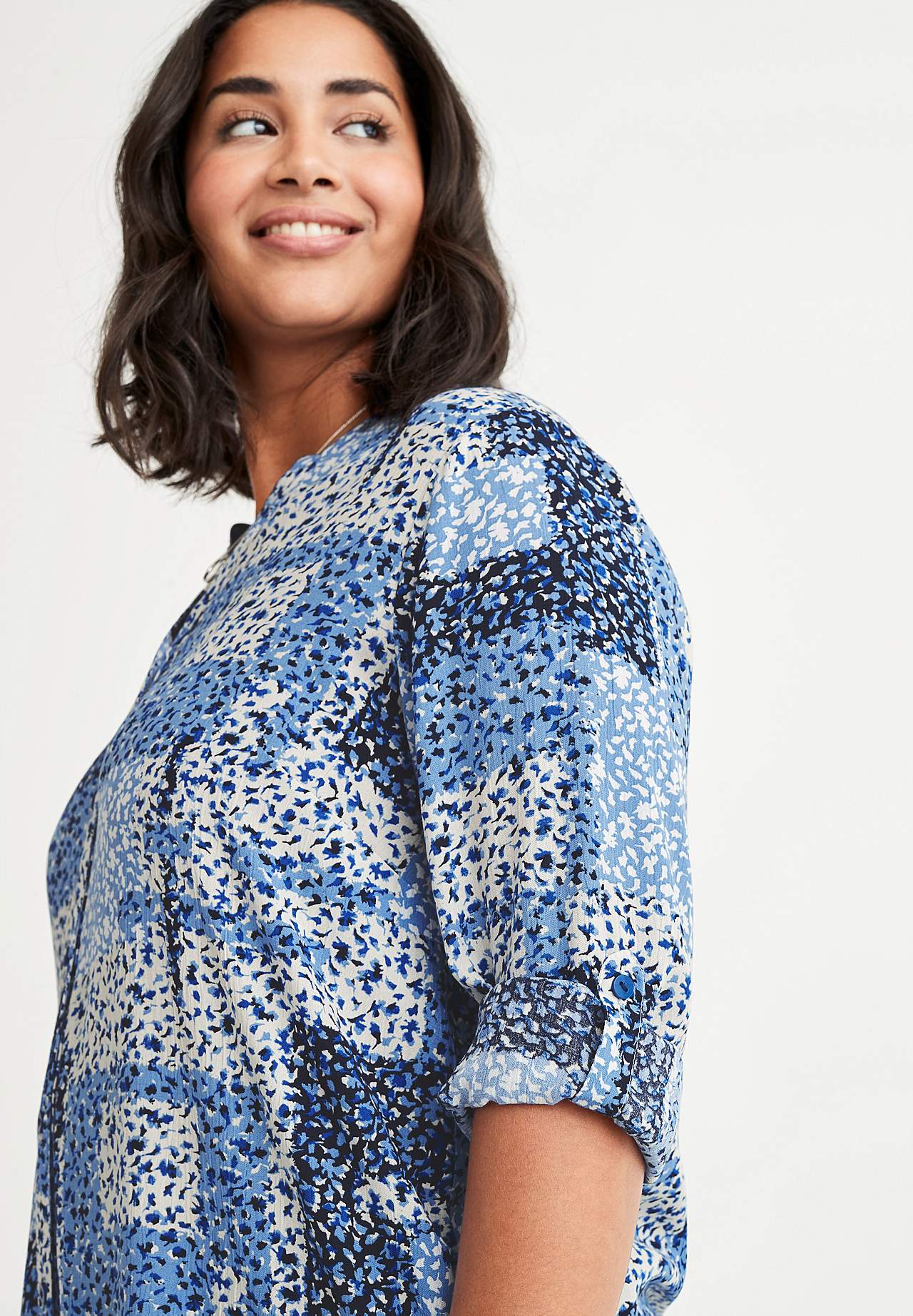 Kreppet tunika Lauren