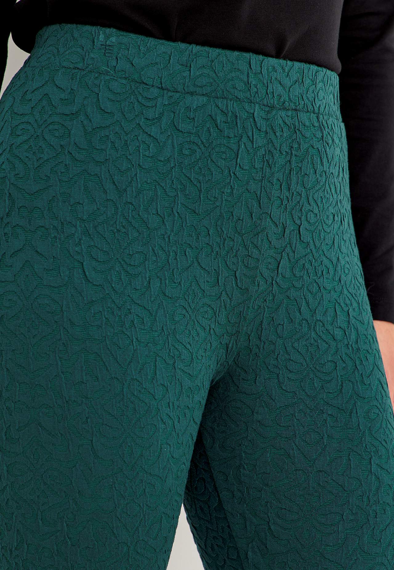 Leggings med strukturmønster