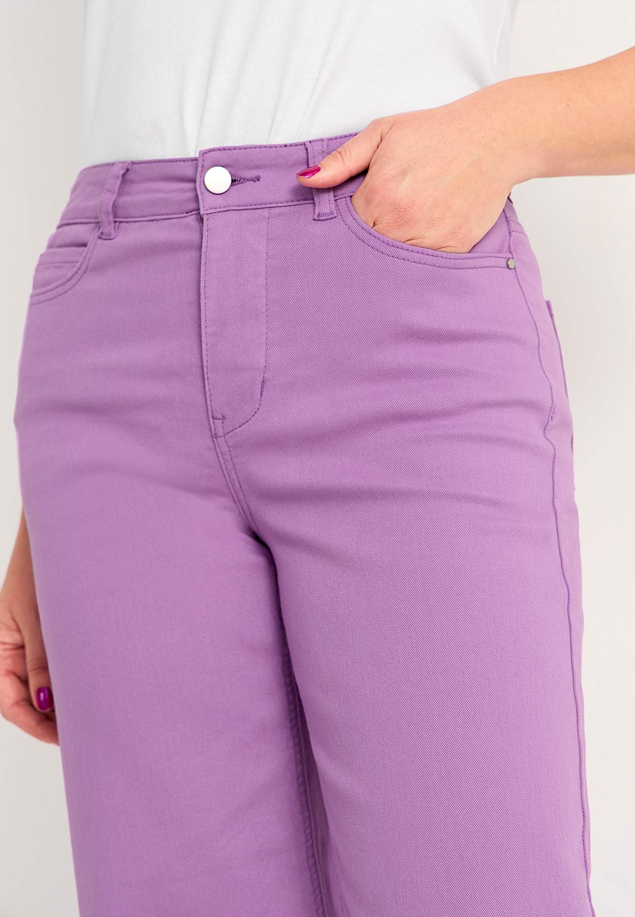 Elastiske ankeljeans