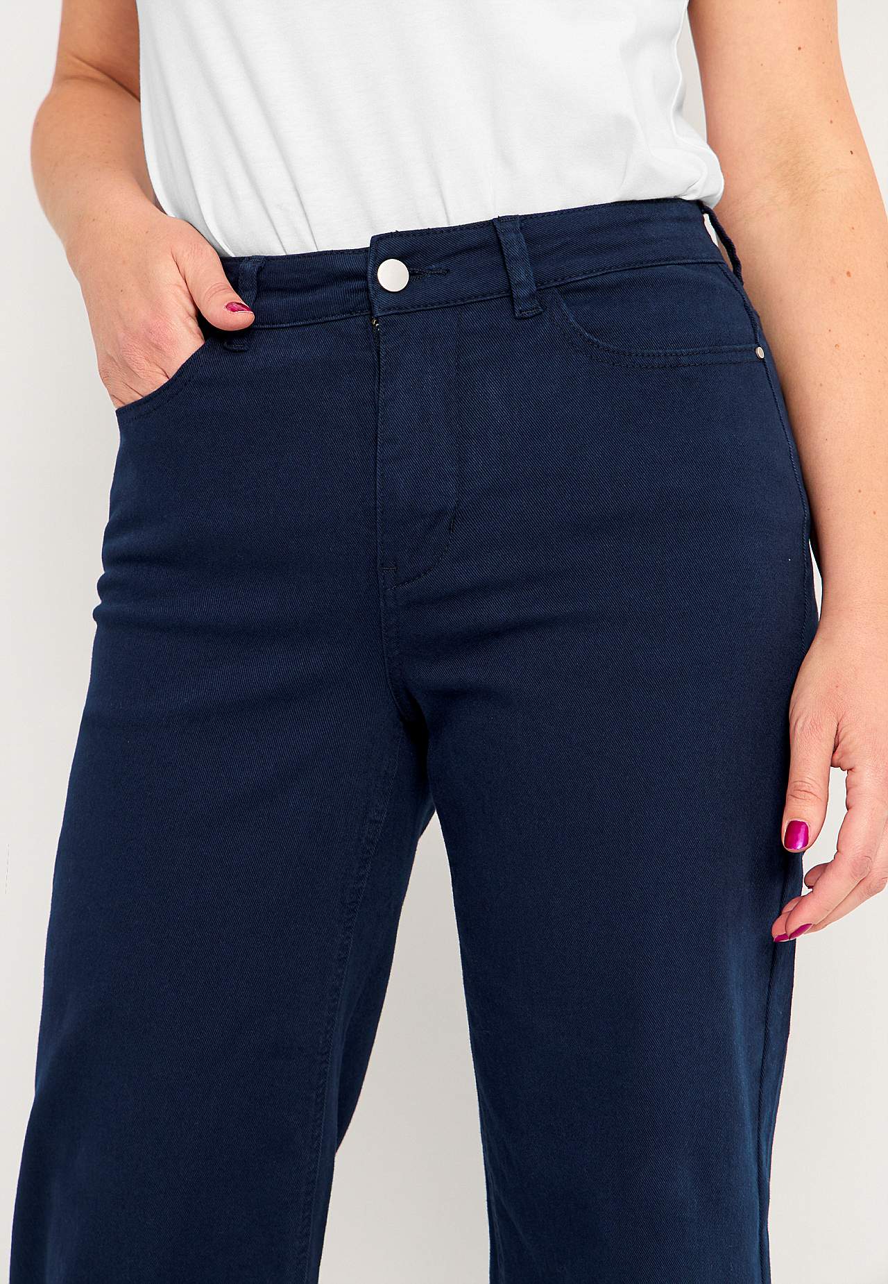 Elastiske ankeljeans