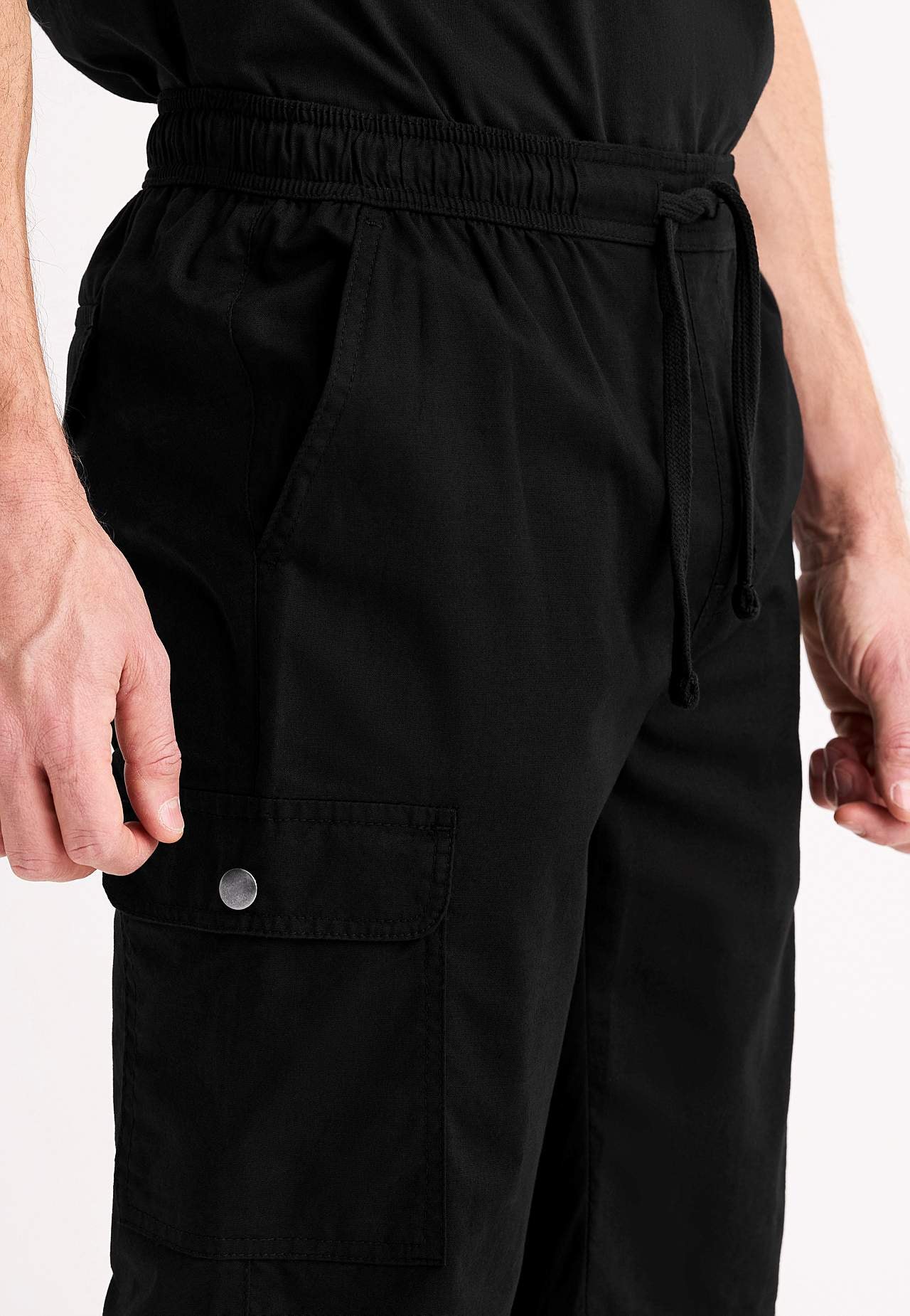 Cargo shorts med flere lommer