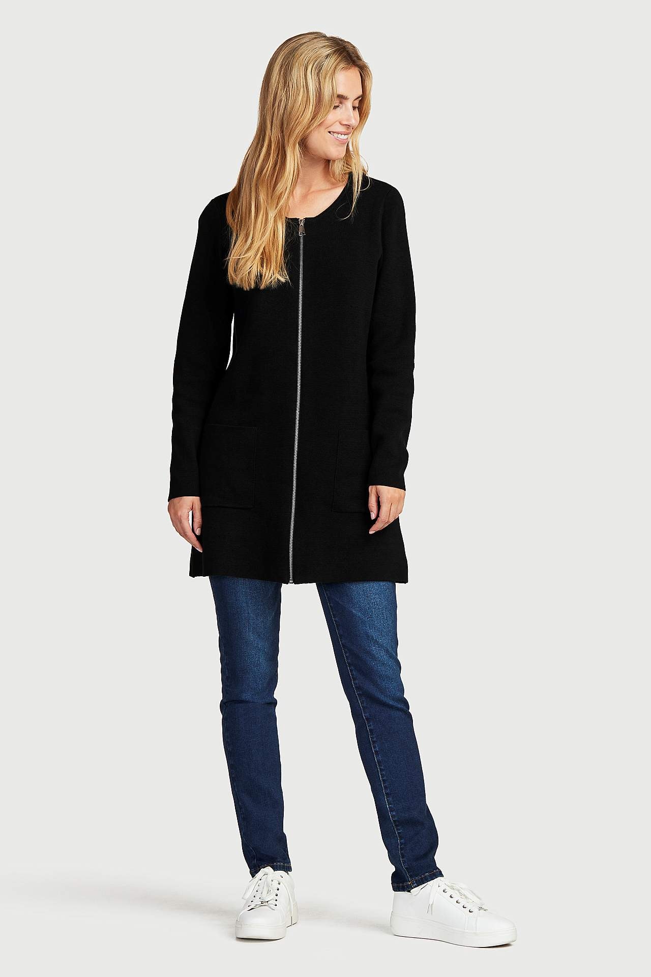 Shaping-jeans med stræk