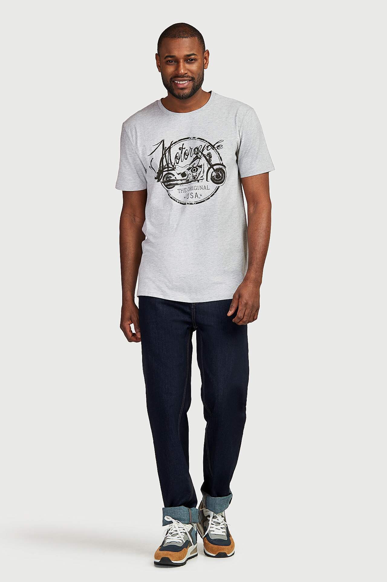 Komfortabel t-shirt i jersey