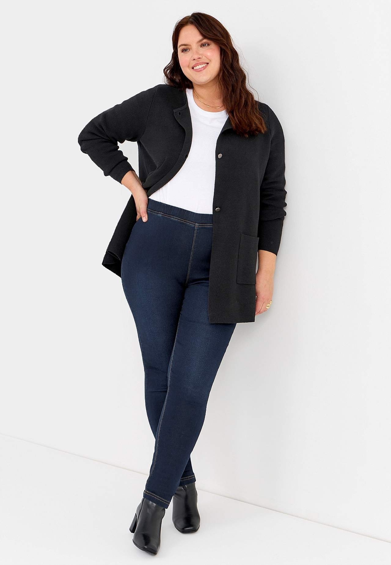 Cardigan i bomuld