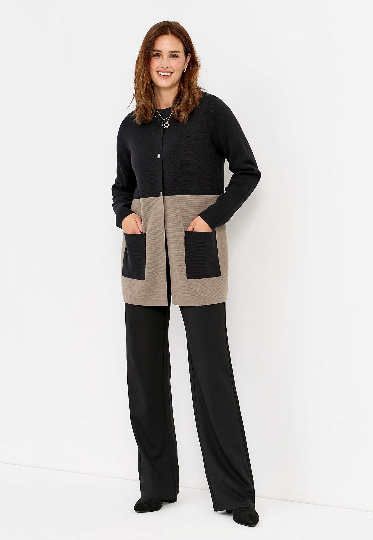 Cardigan i bomuld