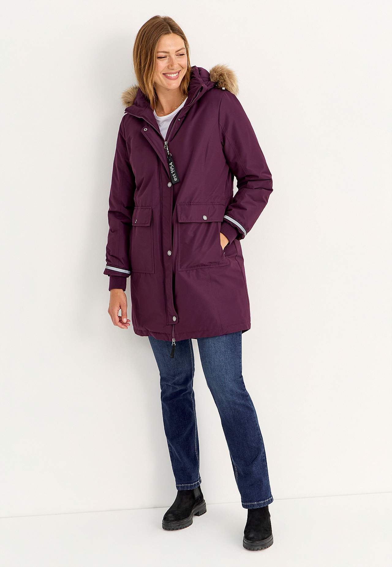 Varmt foret parka Ice