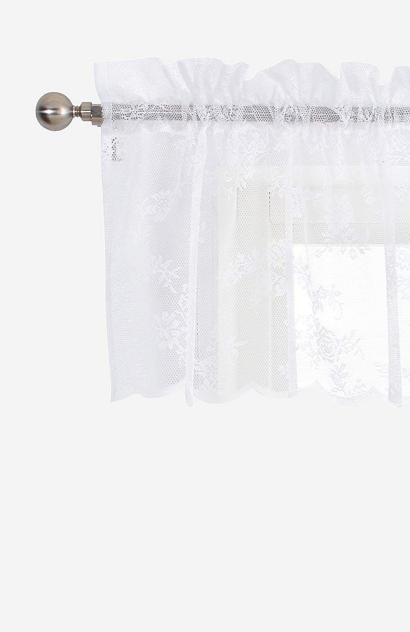 Mønstret blondegardin Rosalyn
