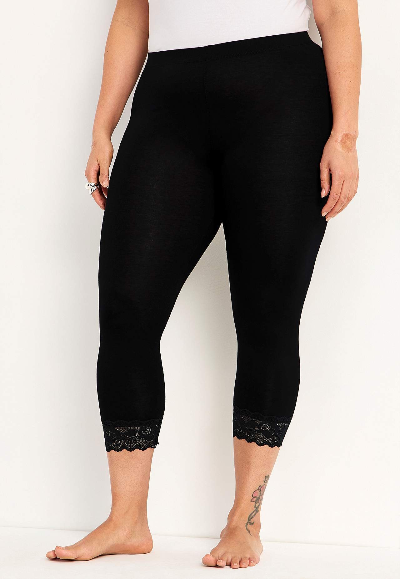 Capri leggings med blonde susanne