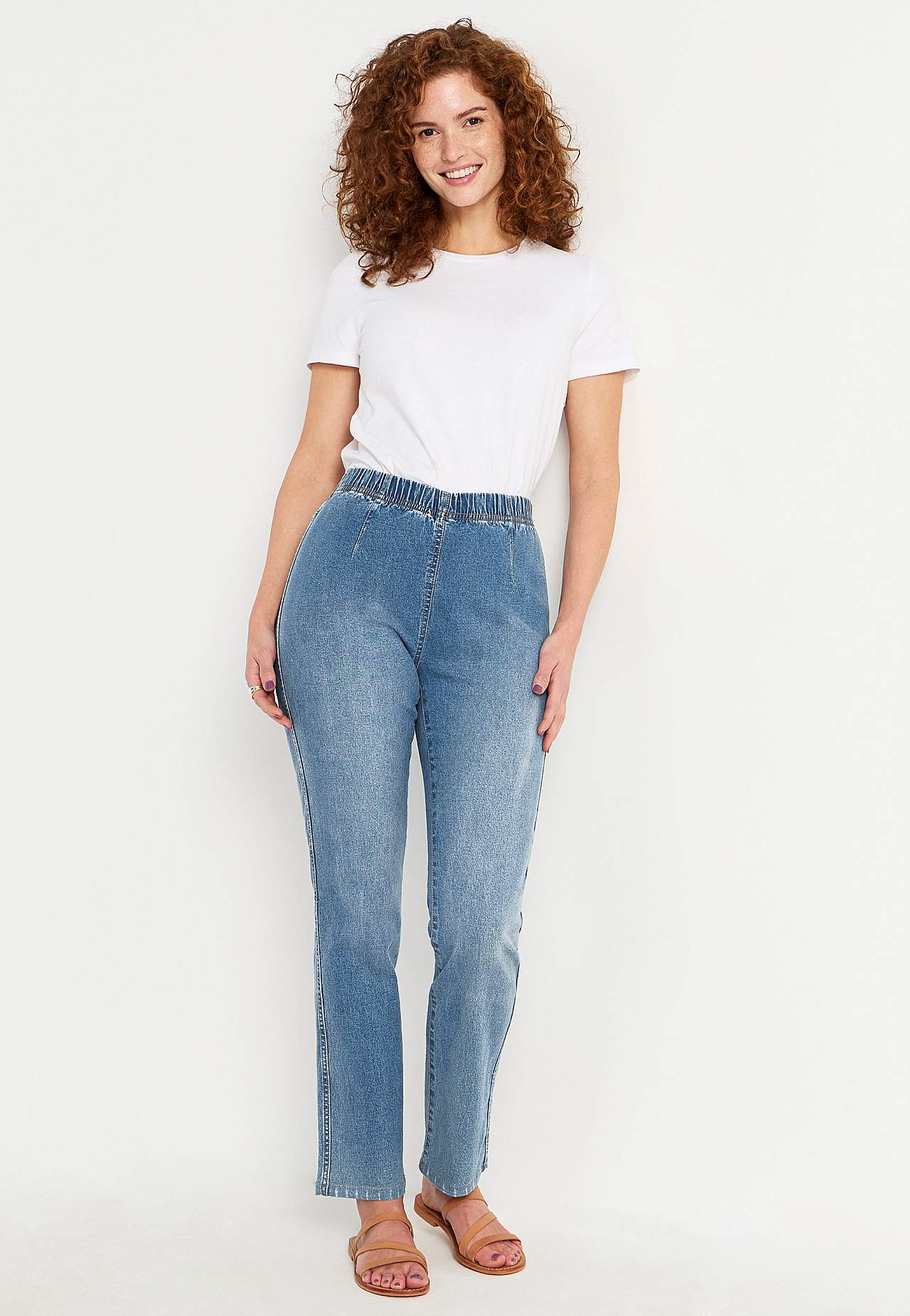 Jegging med smalt ben