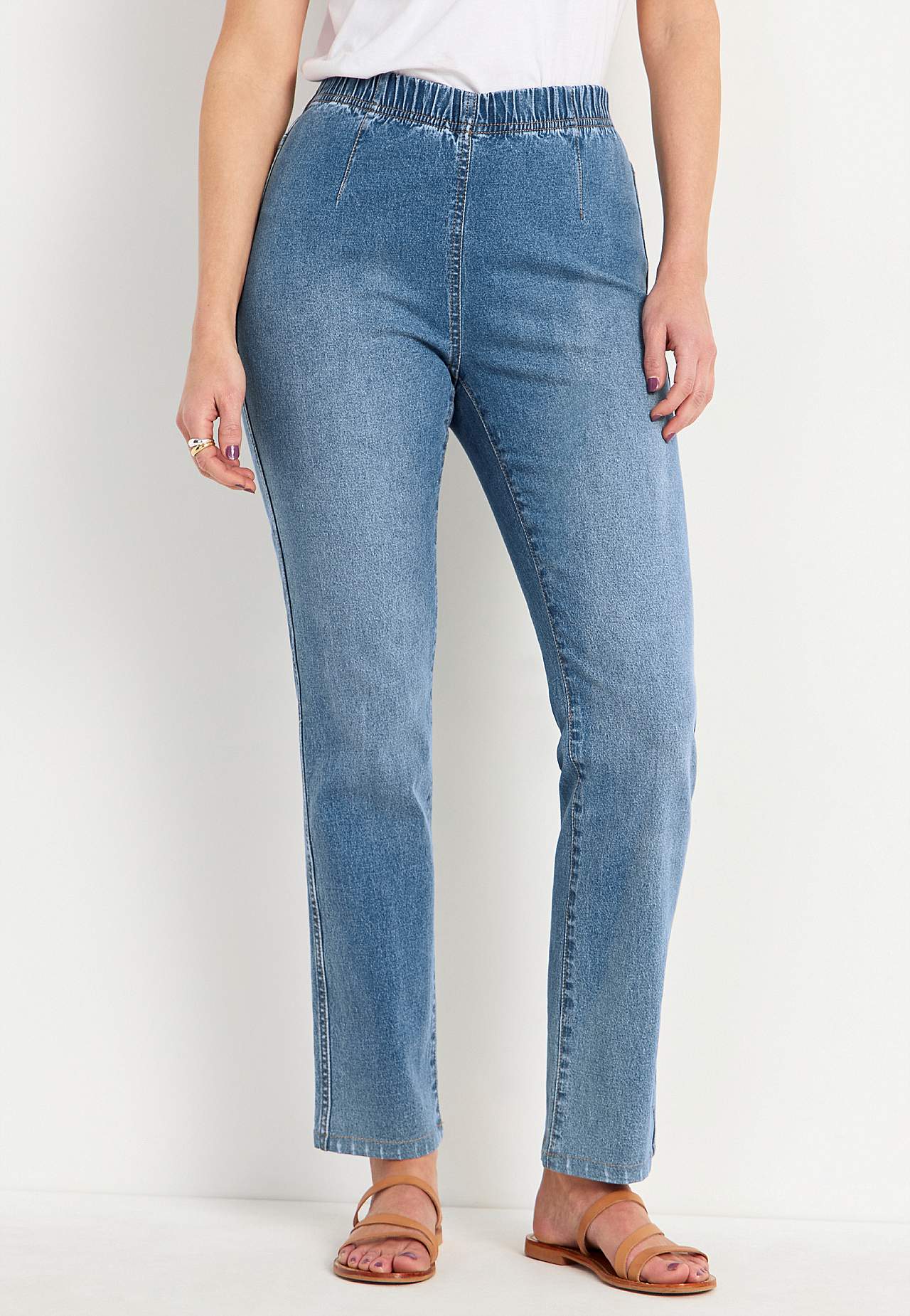 Jegging med smalt ben