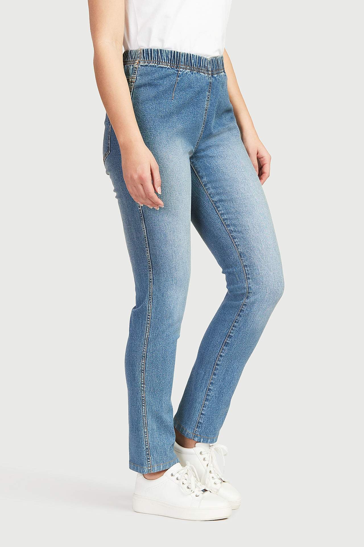 Jegging med smalt ben