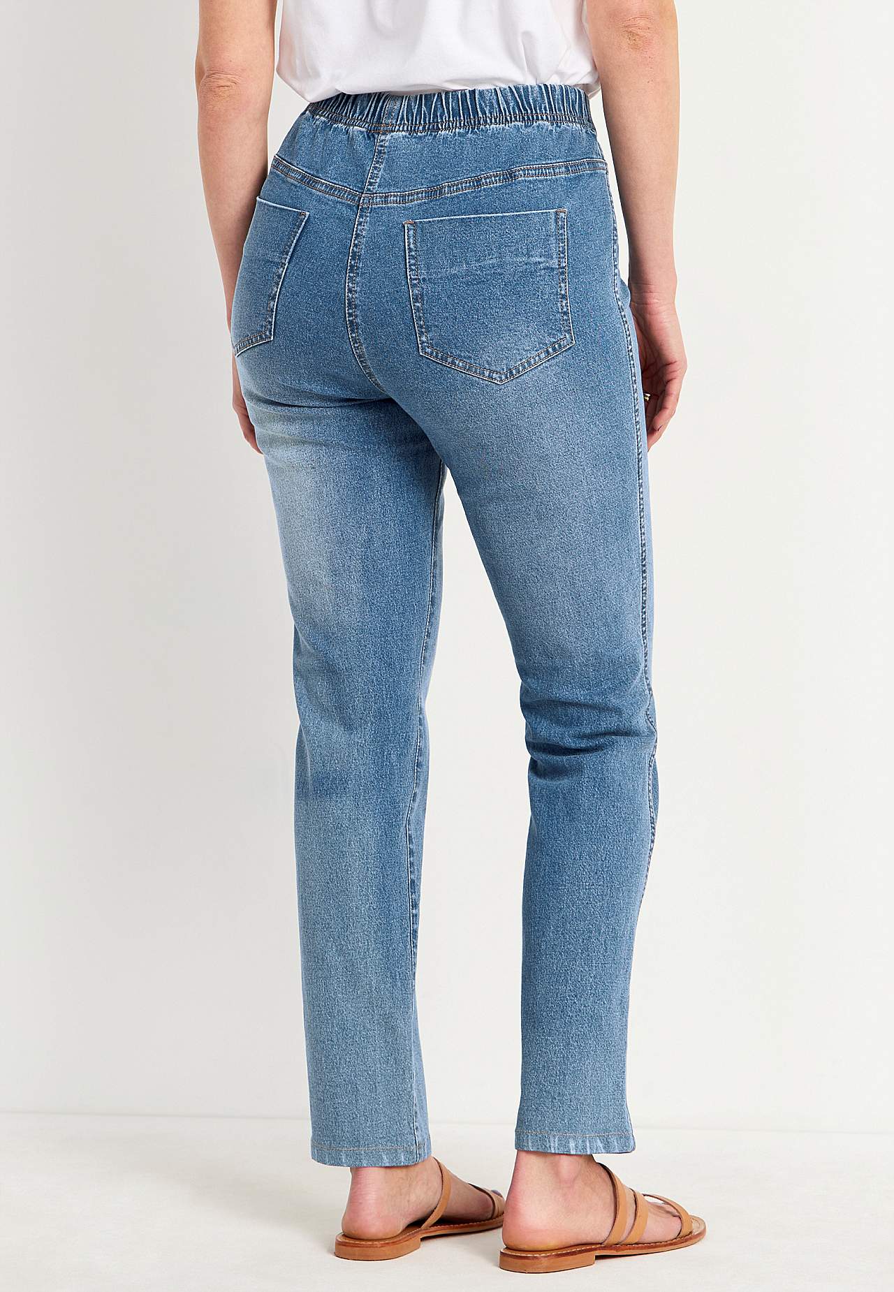 Jegging med smalt ben