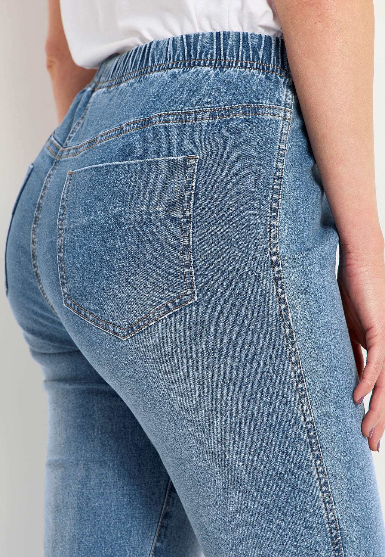 Jegging med smalt ben