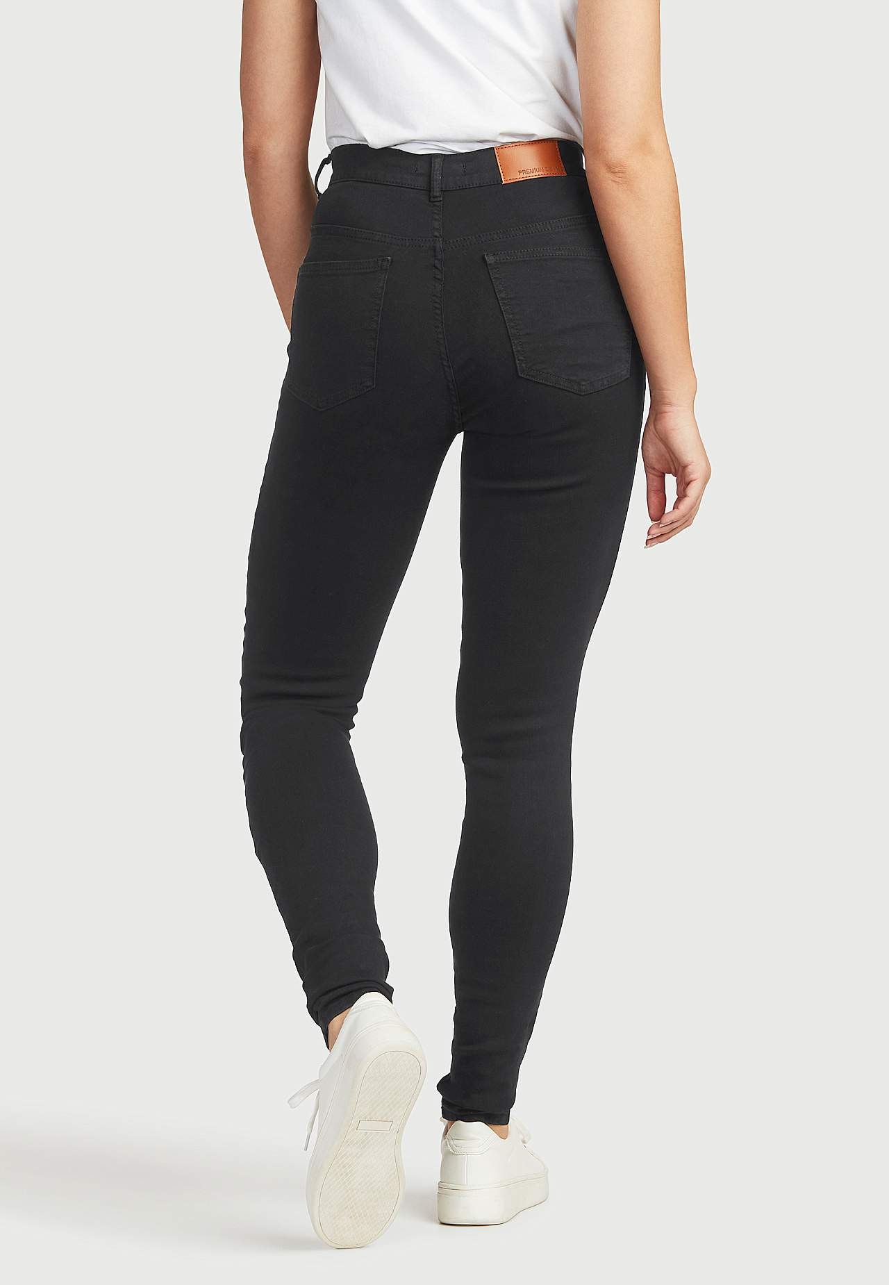Twilljeans med superstræk