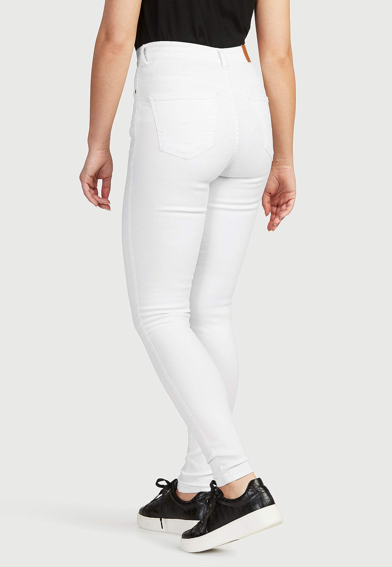 Twilljeans med superstræk