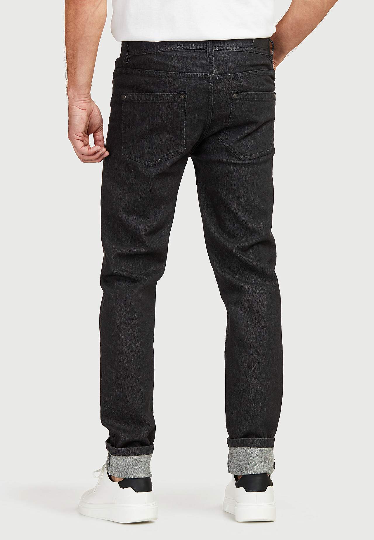 Lige jeans med stræk