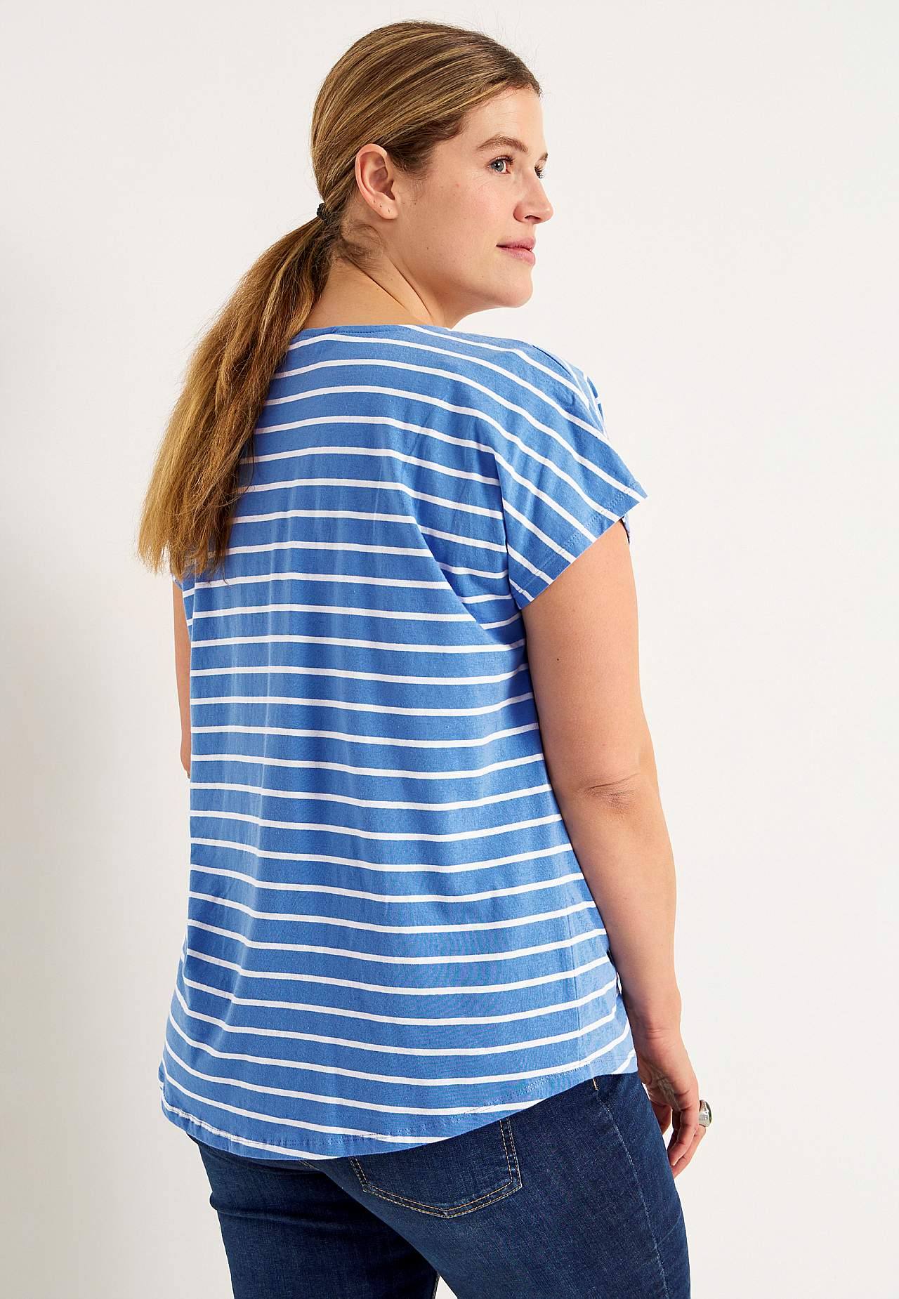 Jerseytoppe med korte ærmer Alma 2-pack