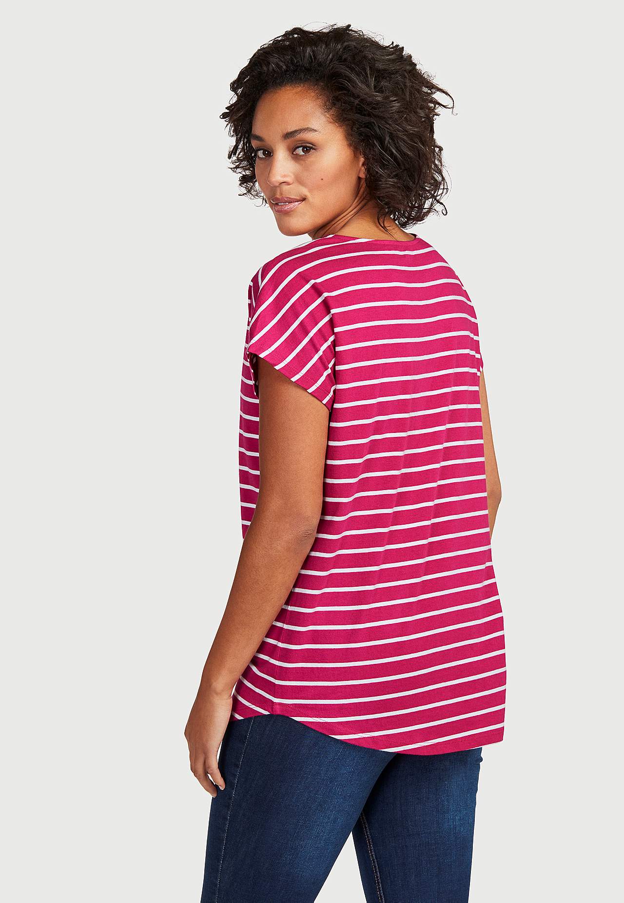 Jerseytoppe med korte ærmer Alma 2-pack