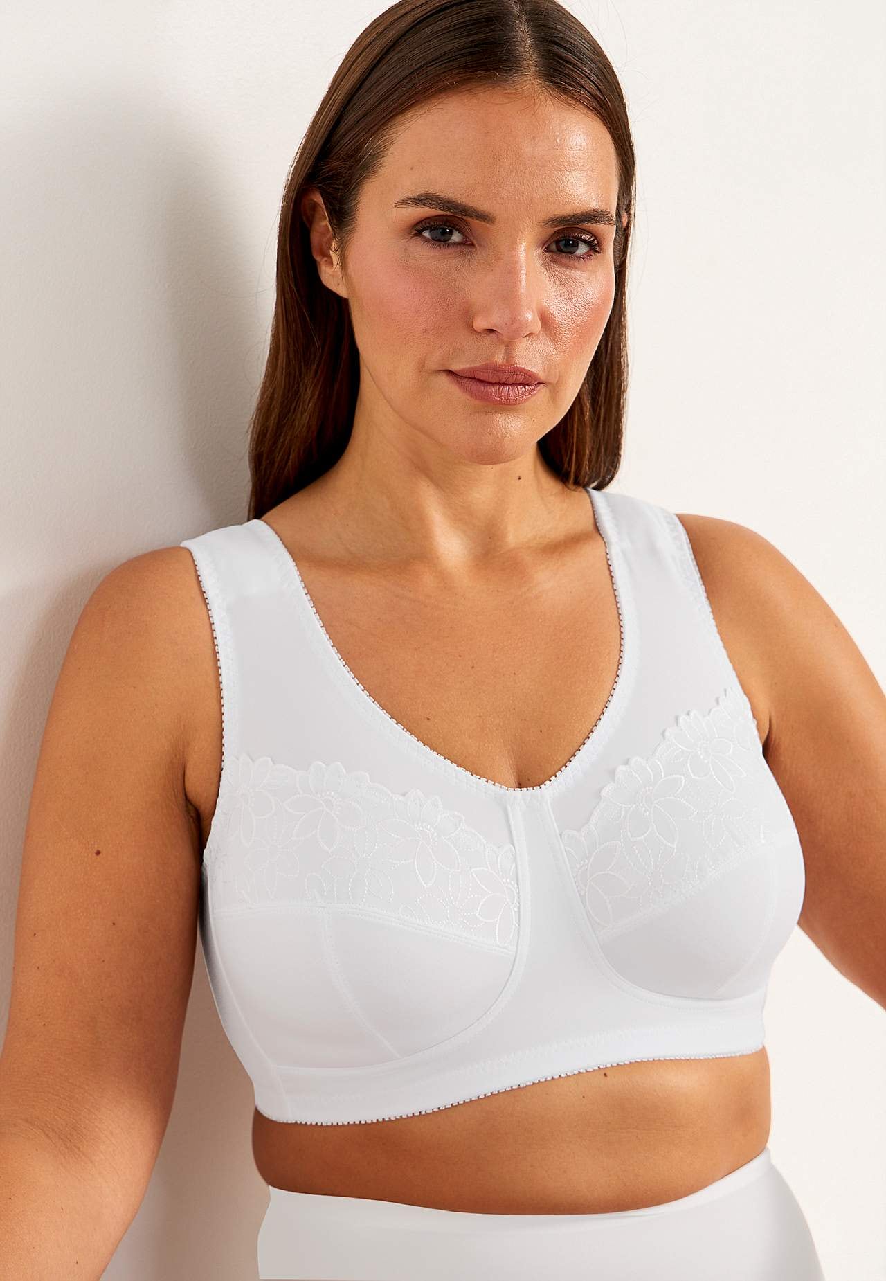 Soft BH med broderi Lily 2-pack