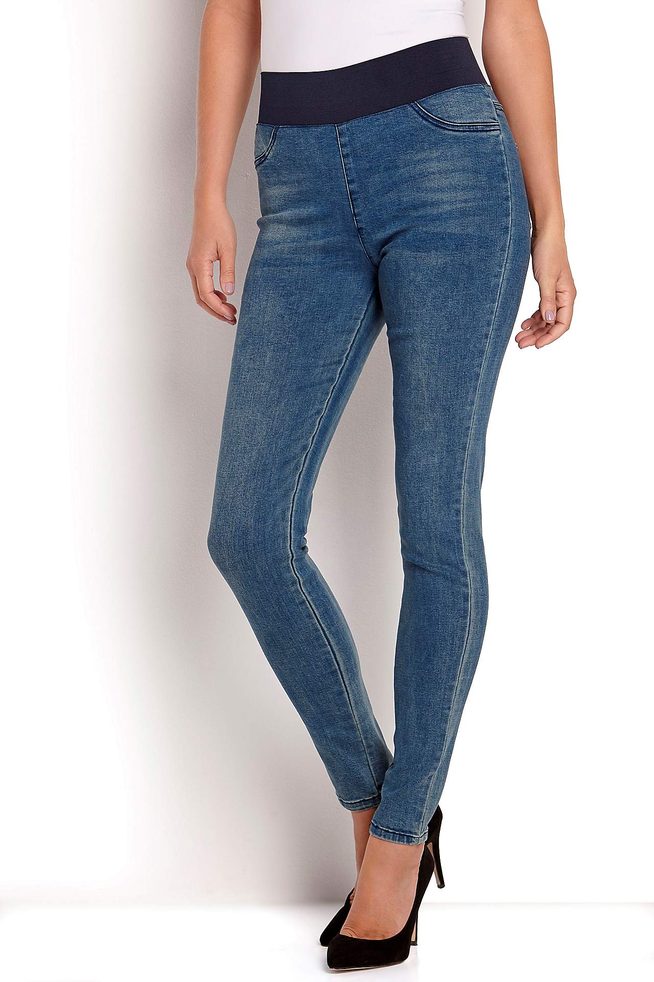 Elastisk jegging Shantal