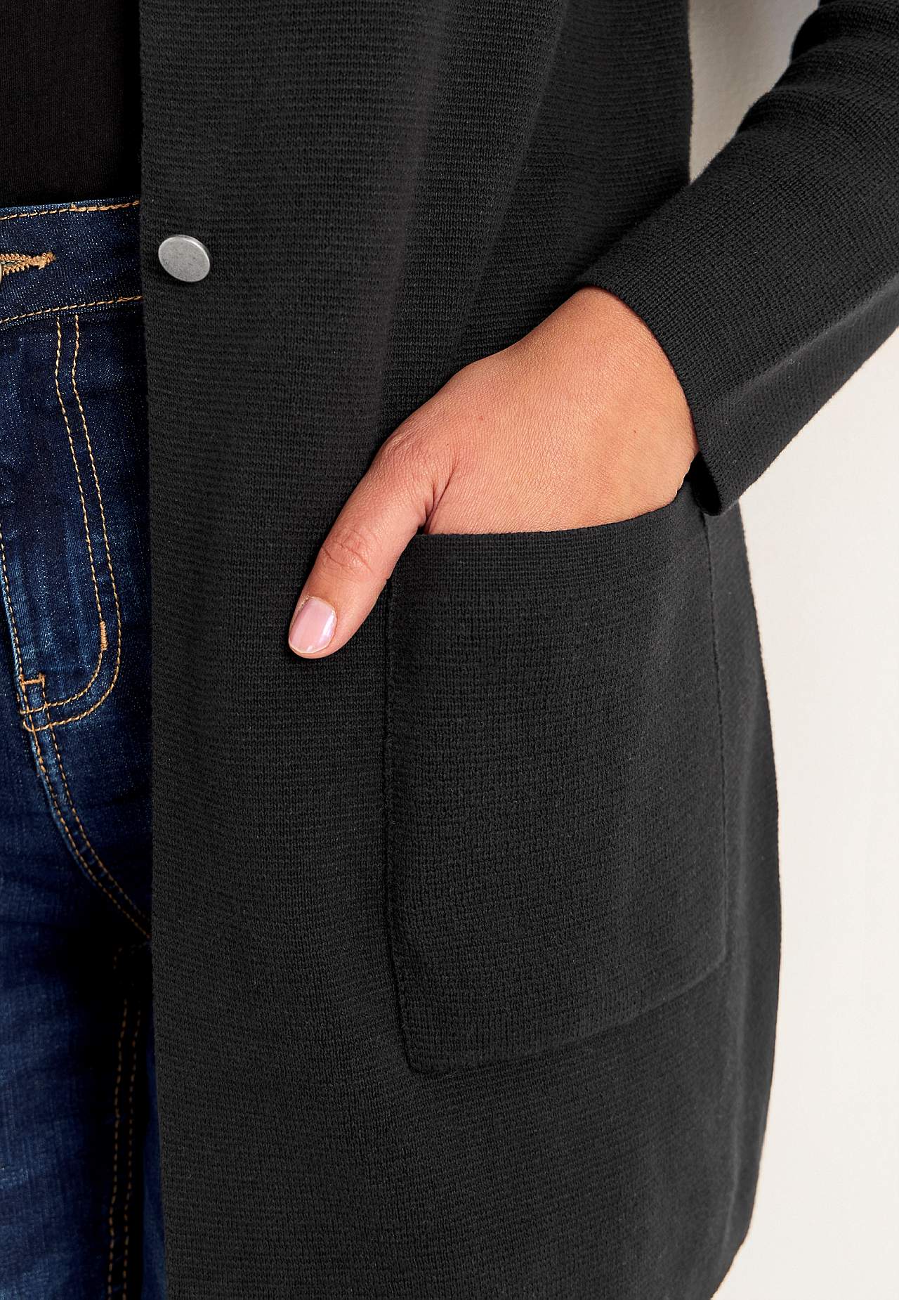 Cardigan i bomuld