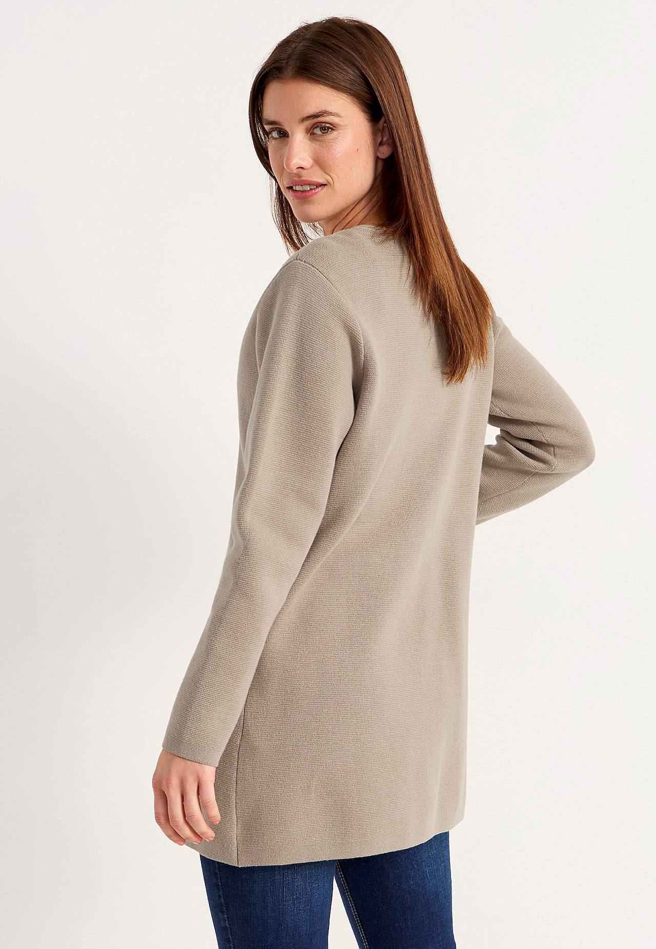 Cardigan i bomuld