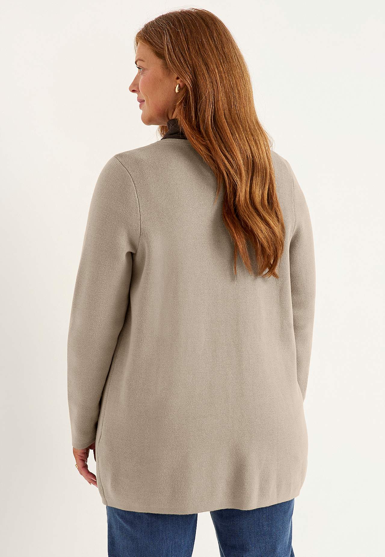 Cardigan i bomuld
