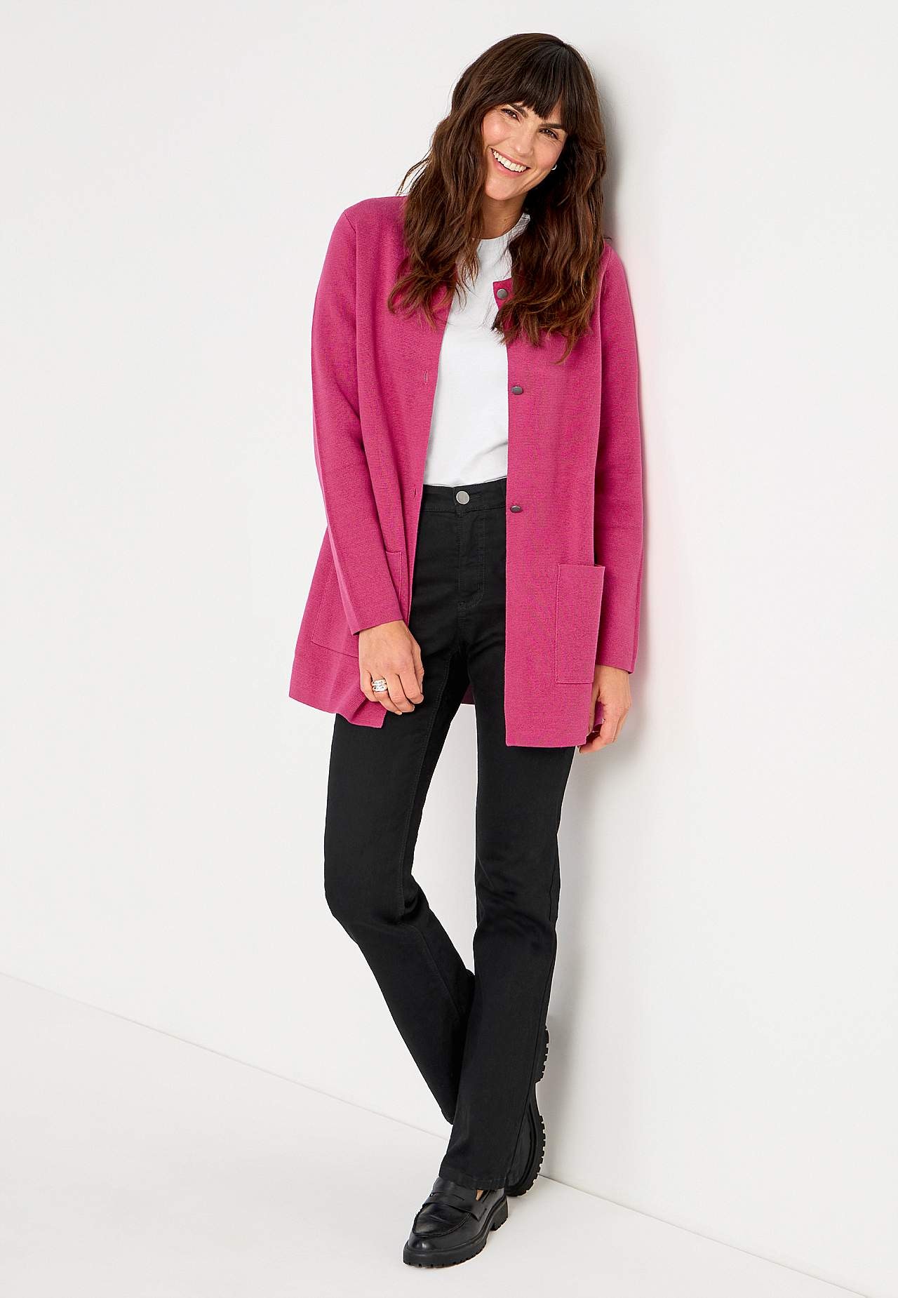 Cardigan i bomuld