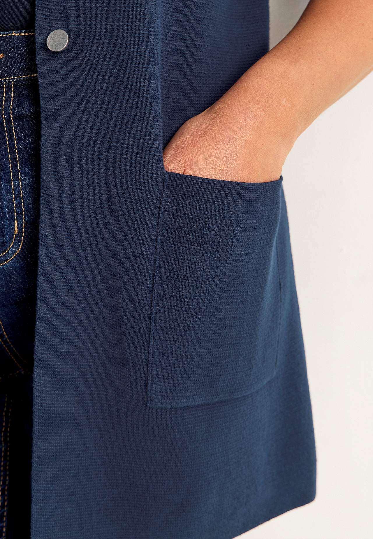 Cardigan i bomuld