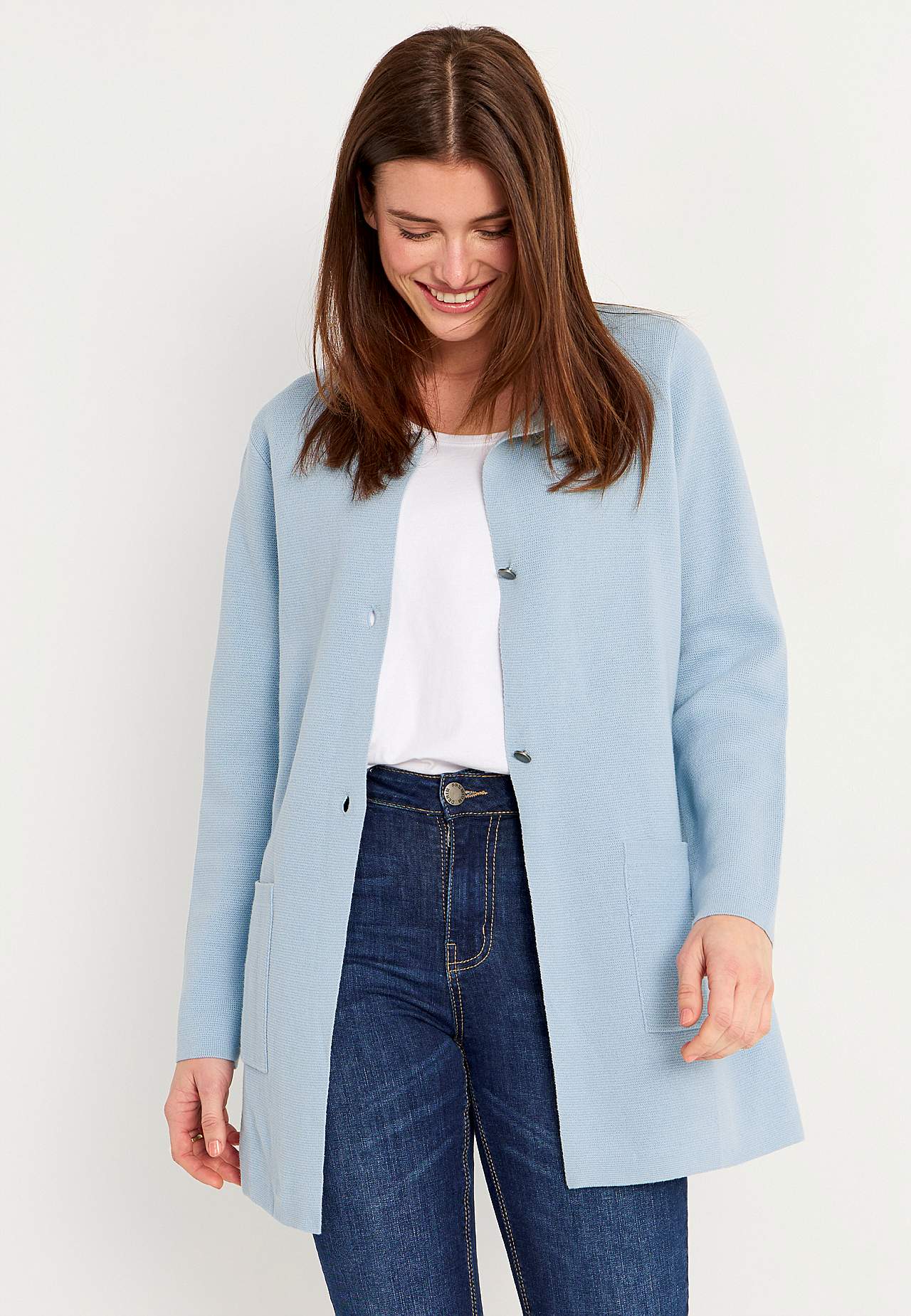 Cardigan i bomuld