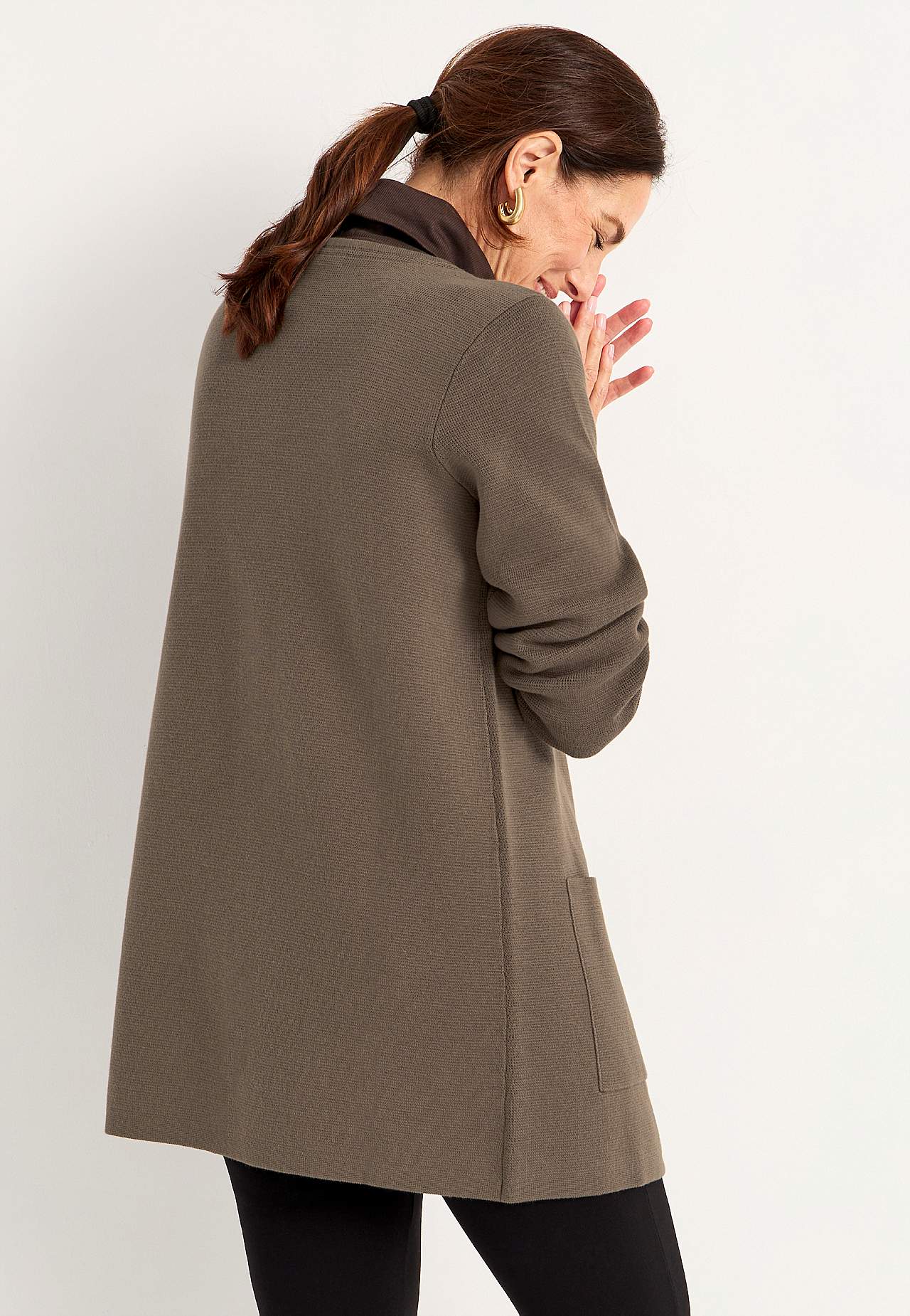 Cardigan i bomuld