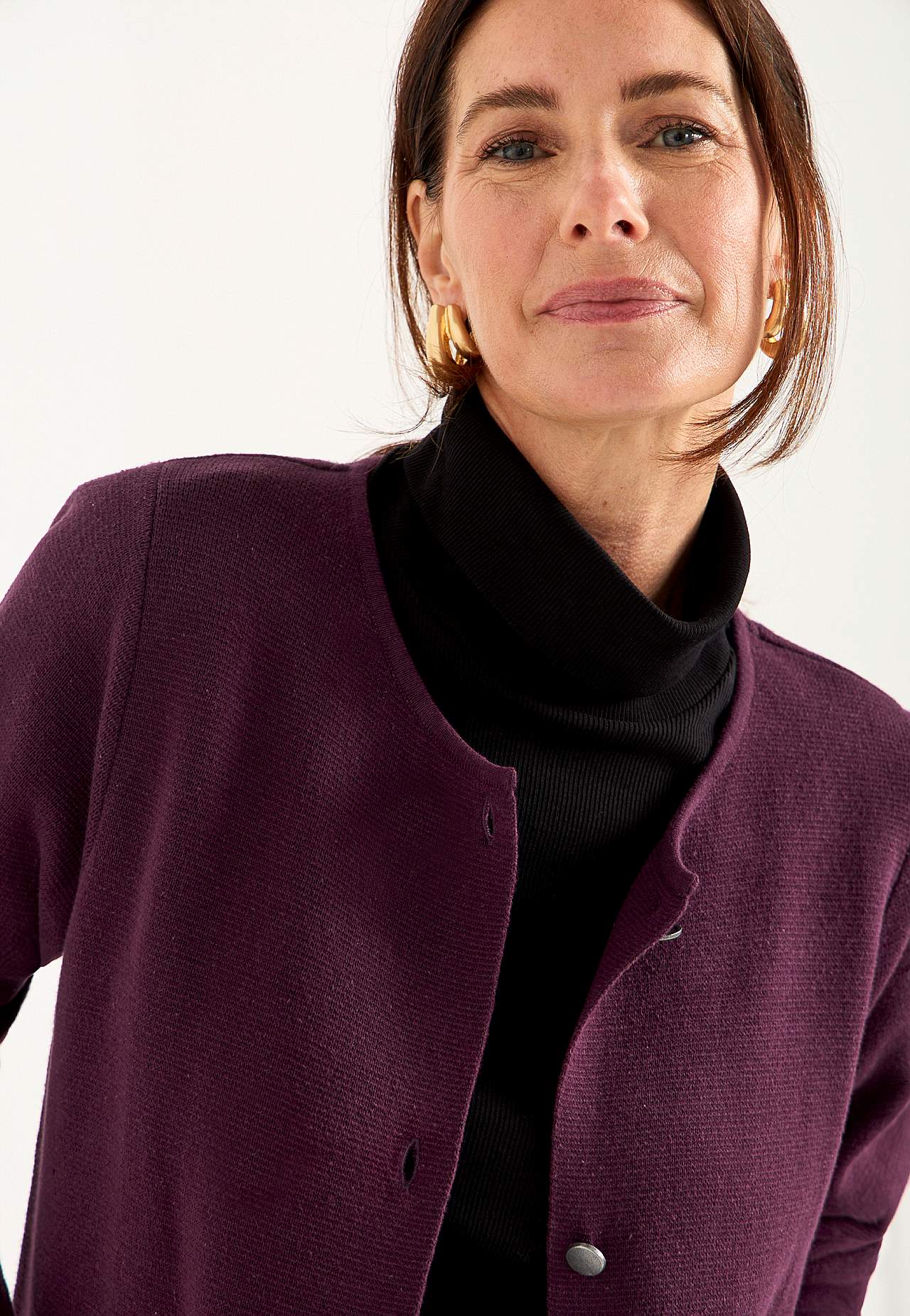 Cardigan i bomuld