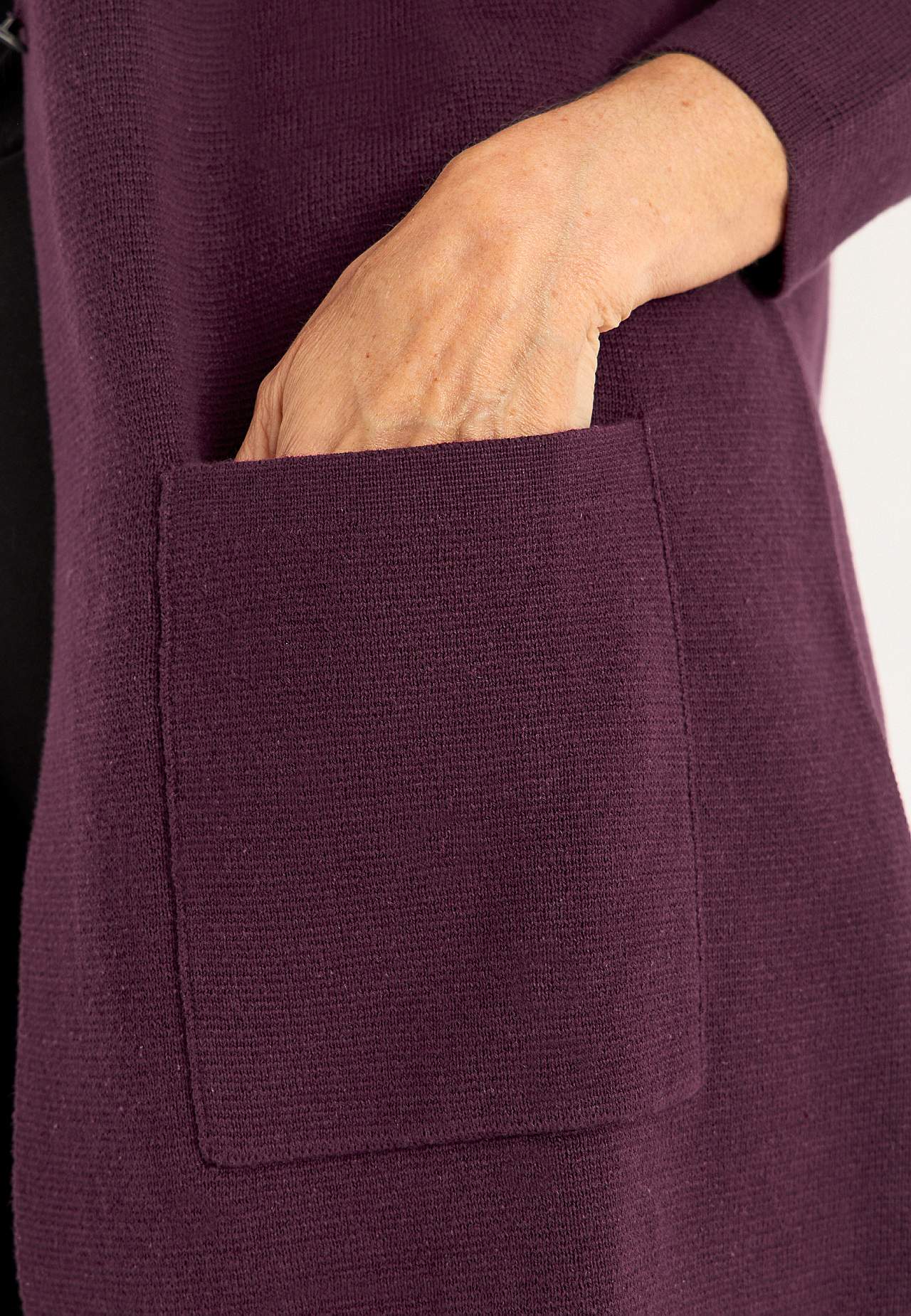 Cardigan i bomuld