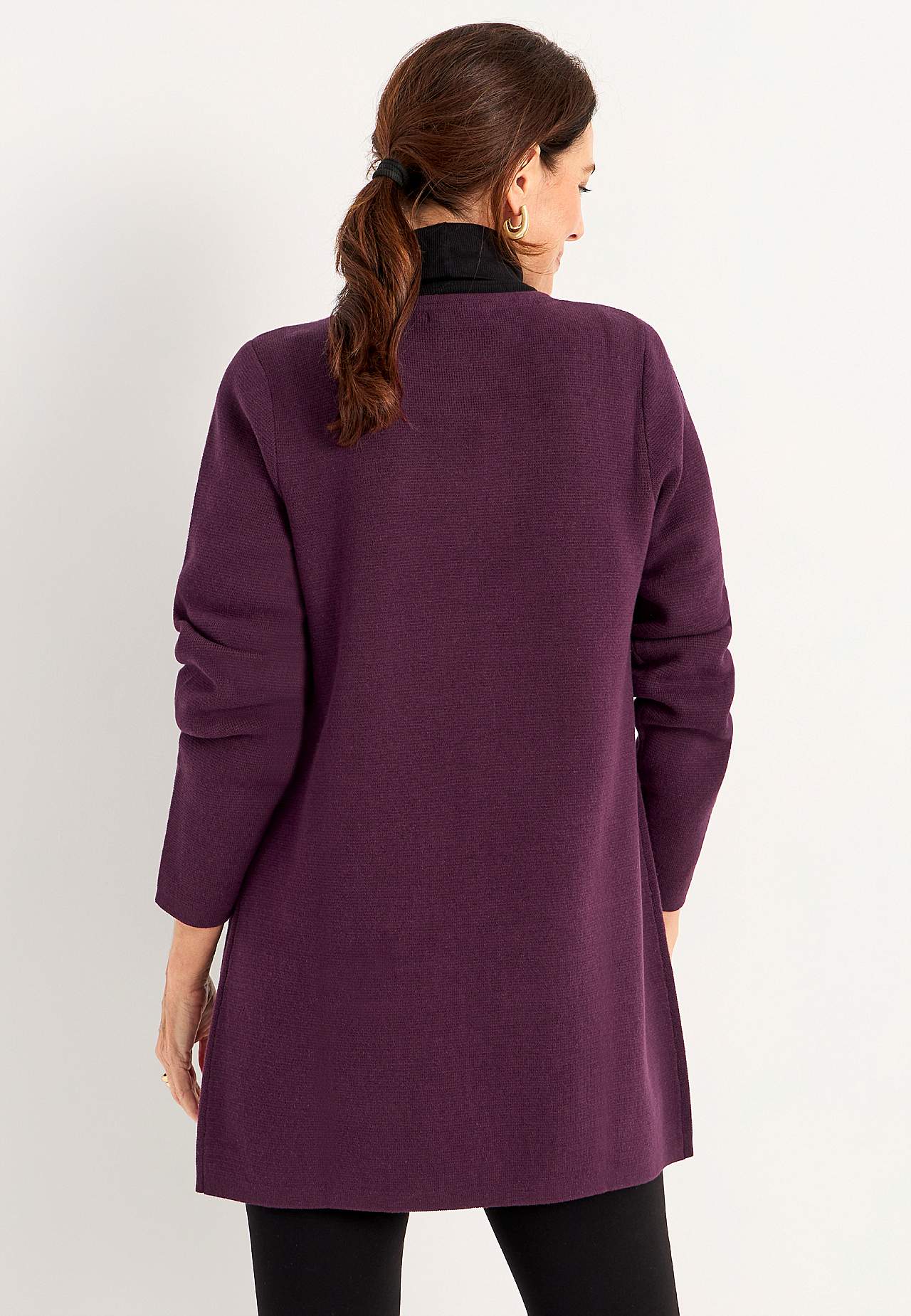 Cardigan i bomuld