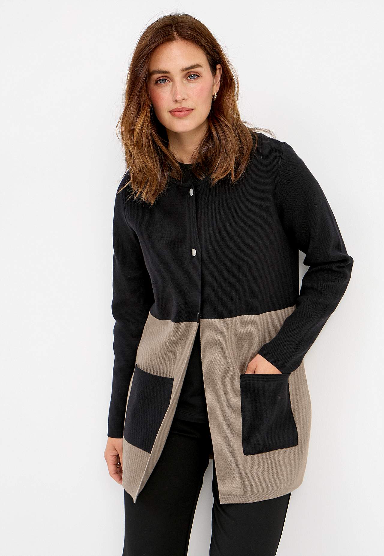 Cardigan i bomuld