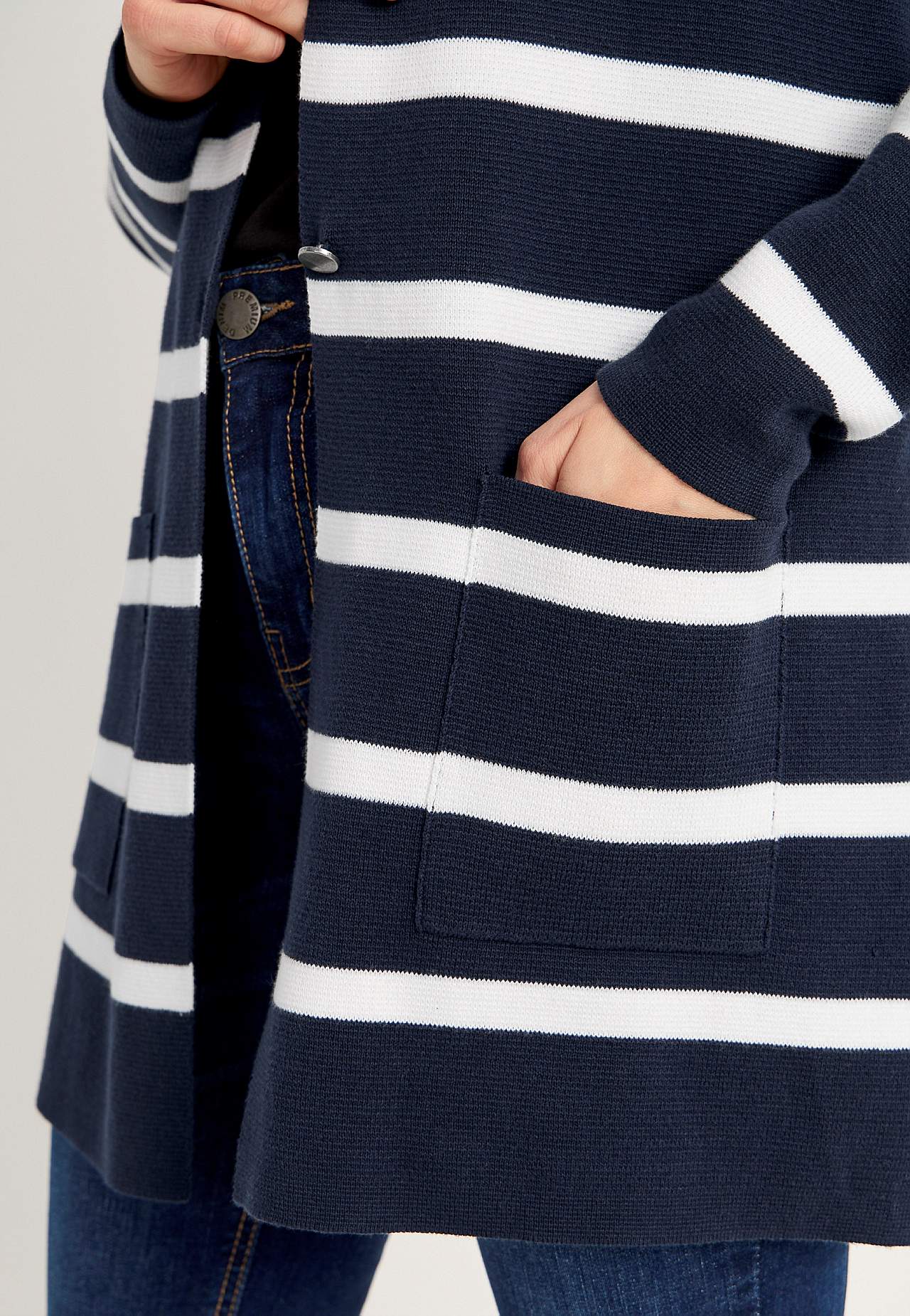 Cardigan i bomuld