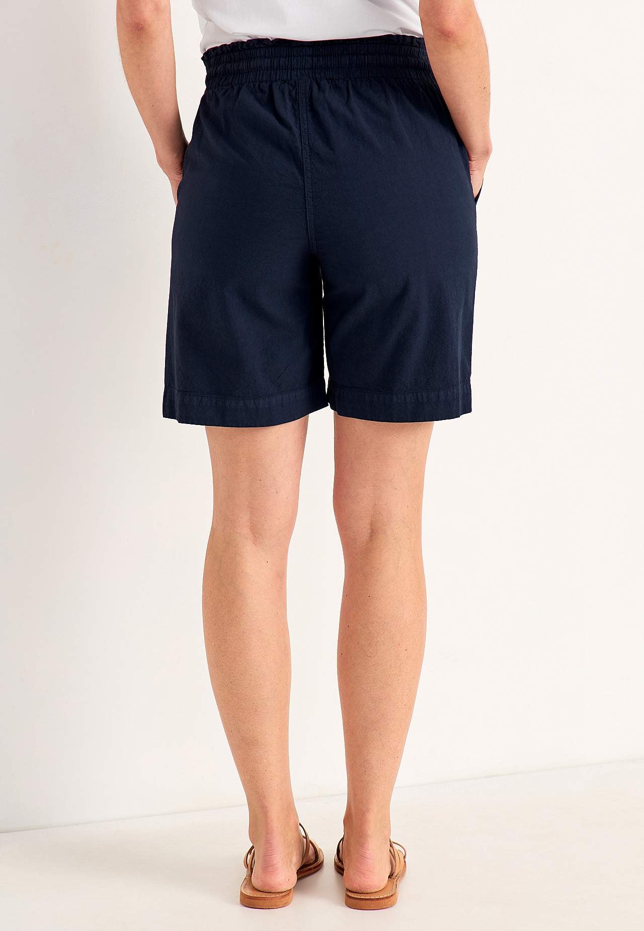 Shorts i vasket bomuld Jade