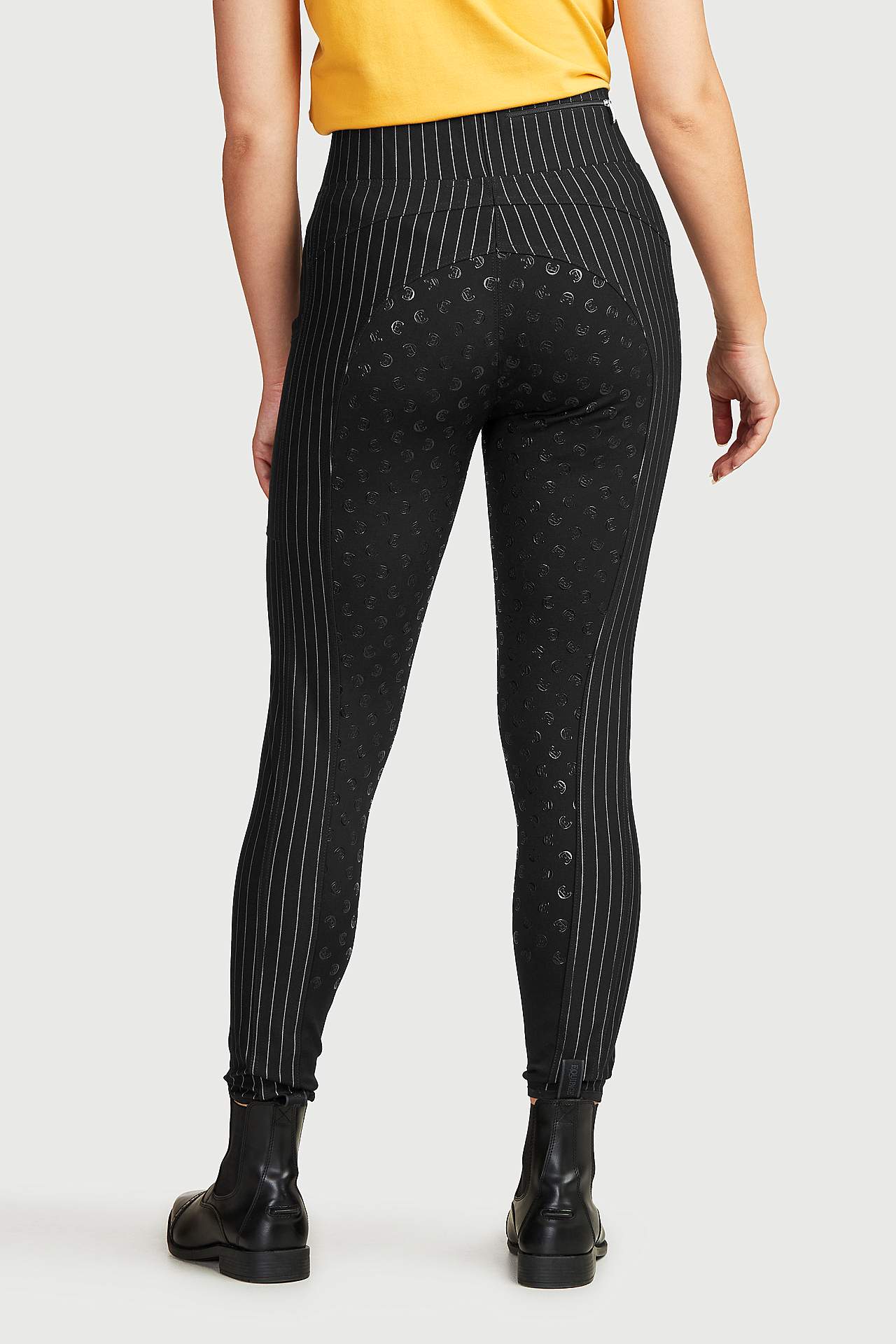 Ridetights helforstærkede