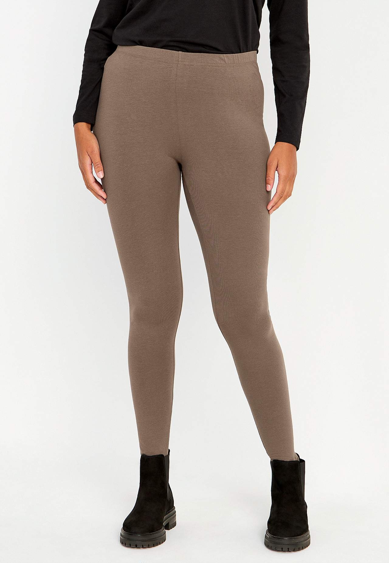 Leggings i bomuld 2-pack