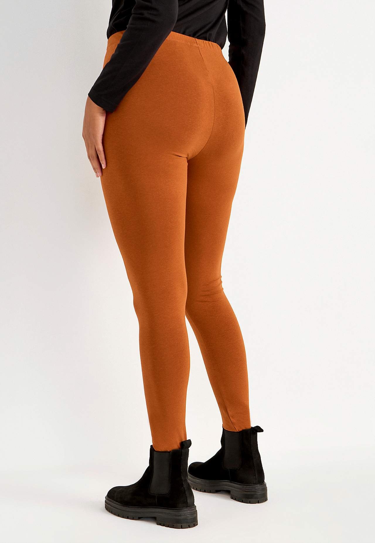 Leggings i bomuld 2-pack