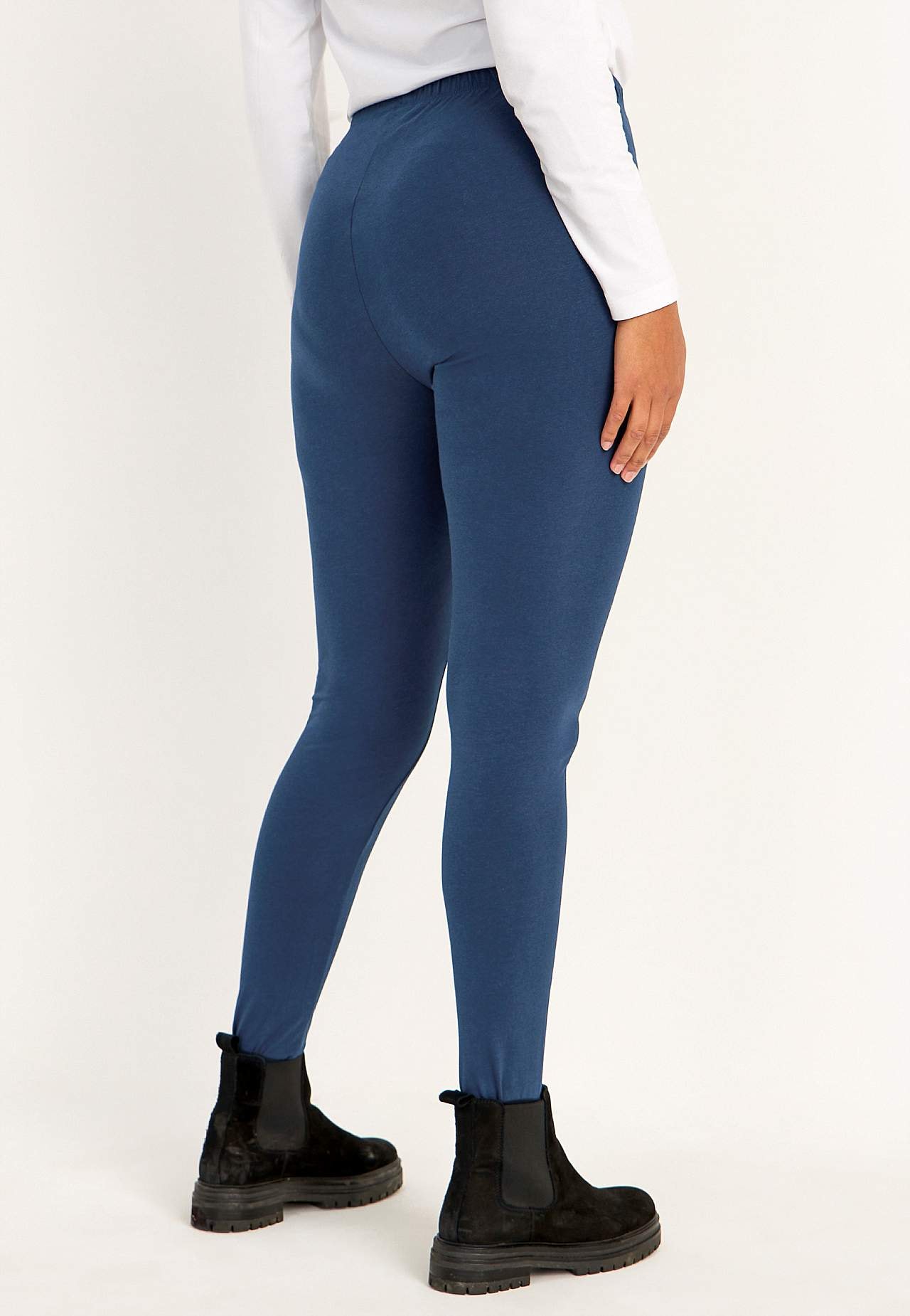 Leggings i bomuld 2-pack