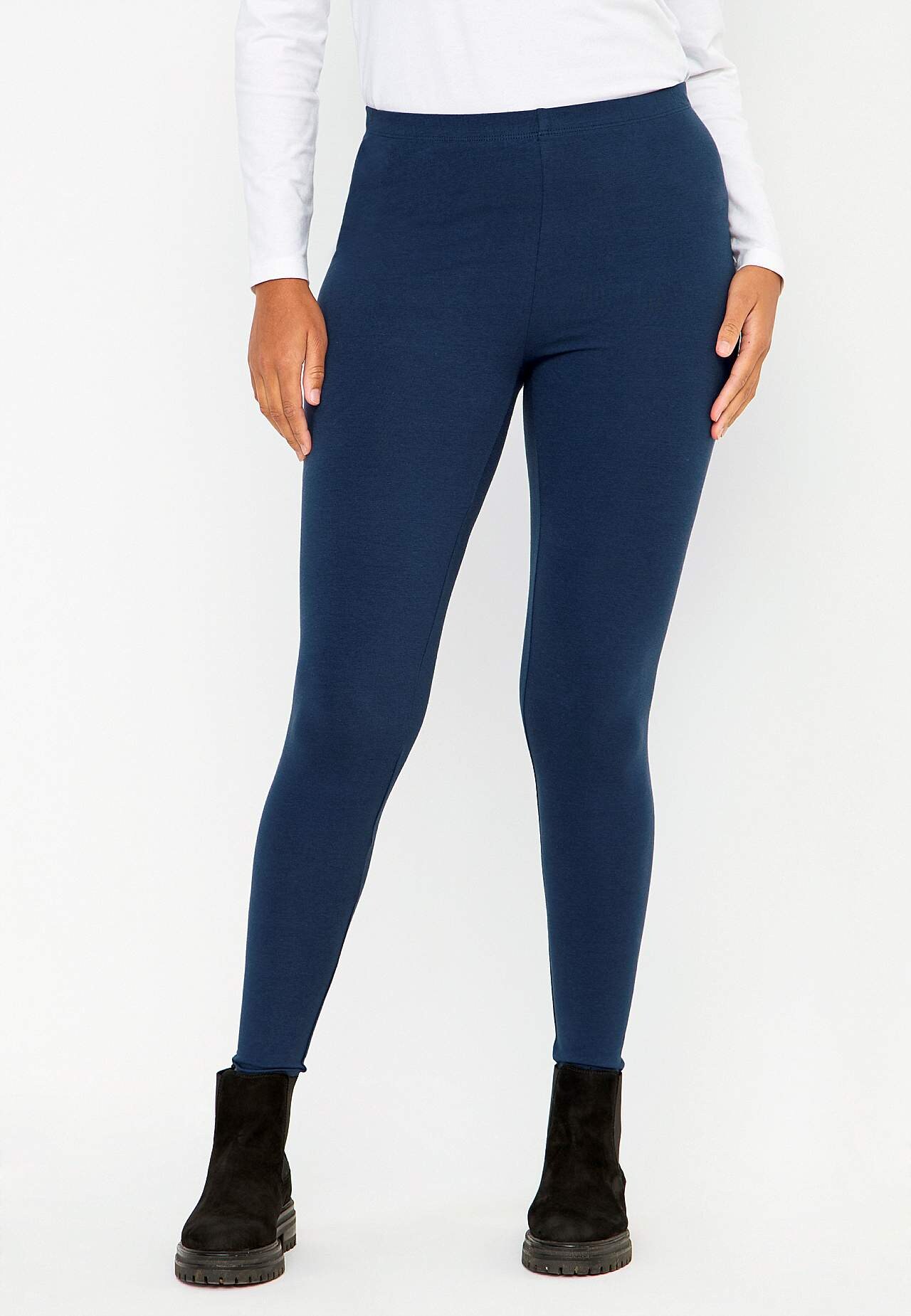 Leggings i bomuld 2-pack