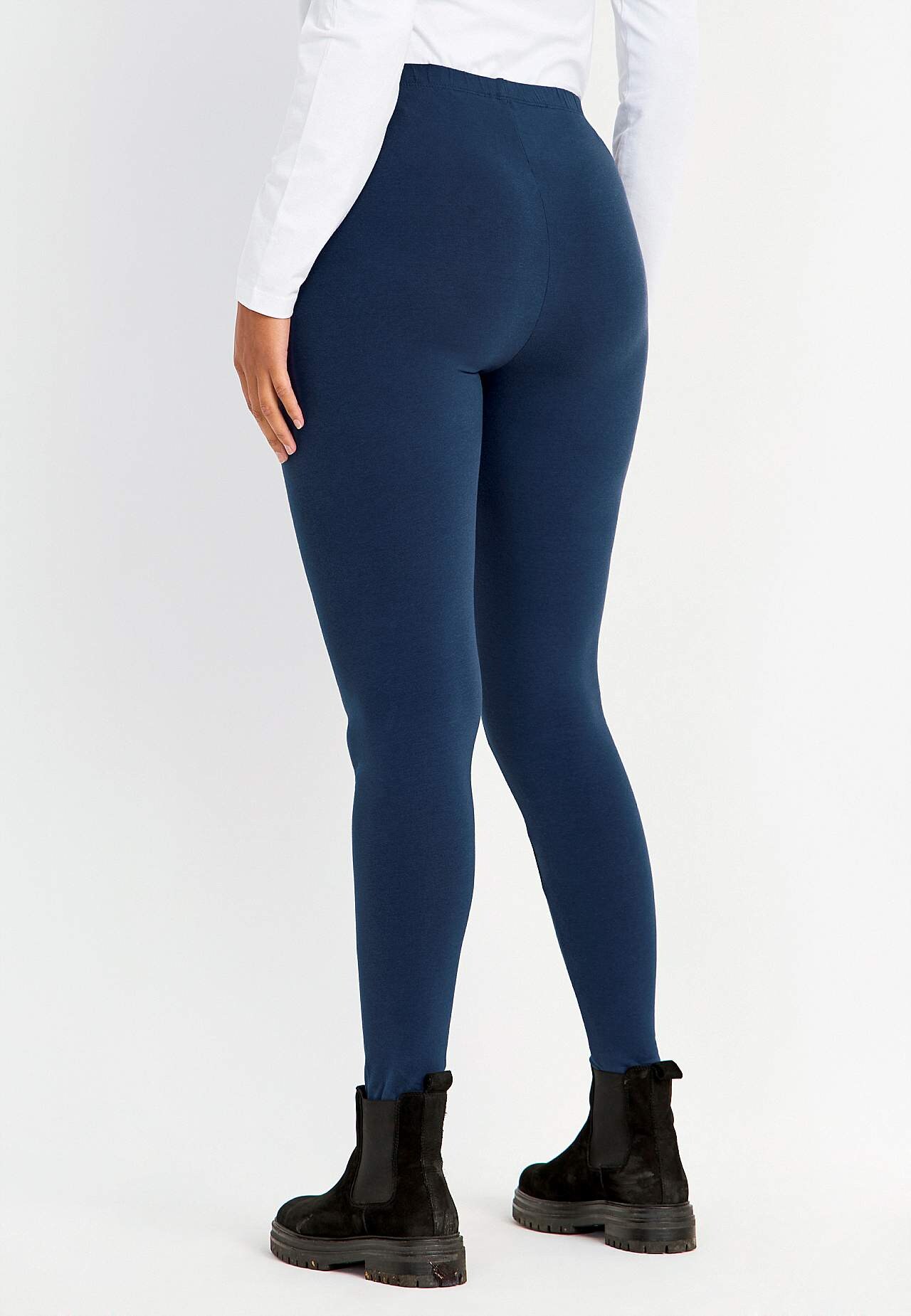 Leggings i bomuld 2-pack