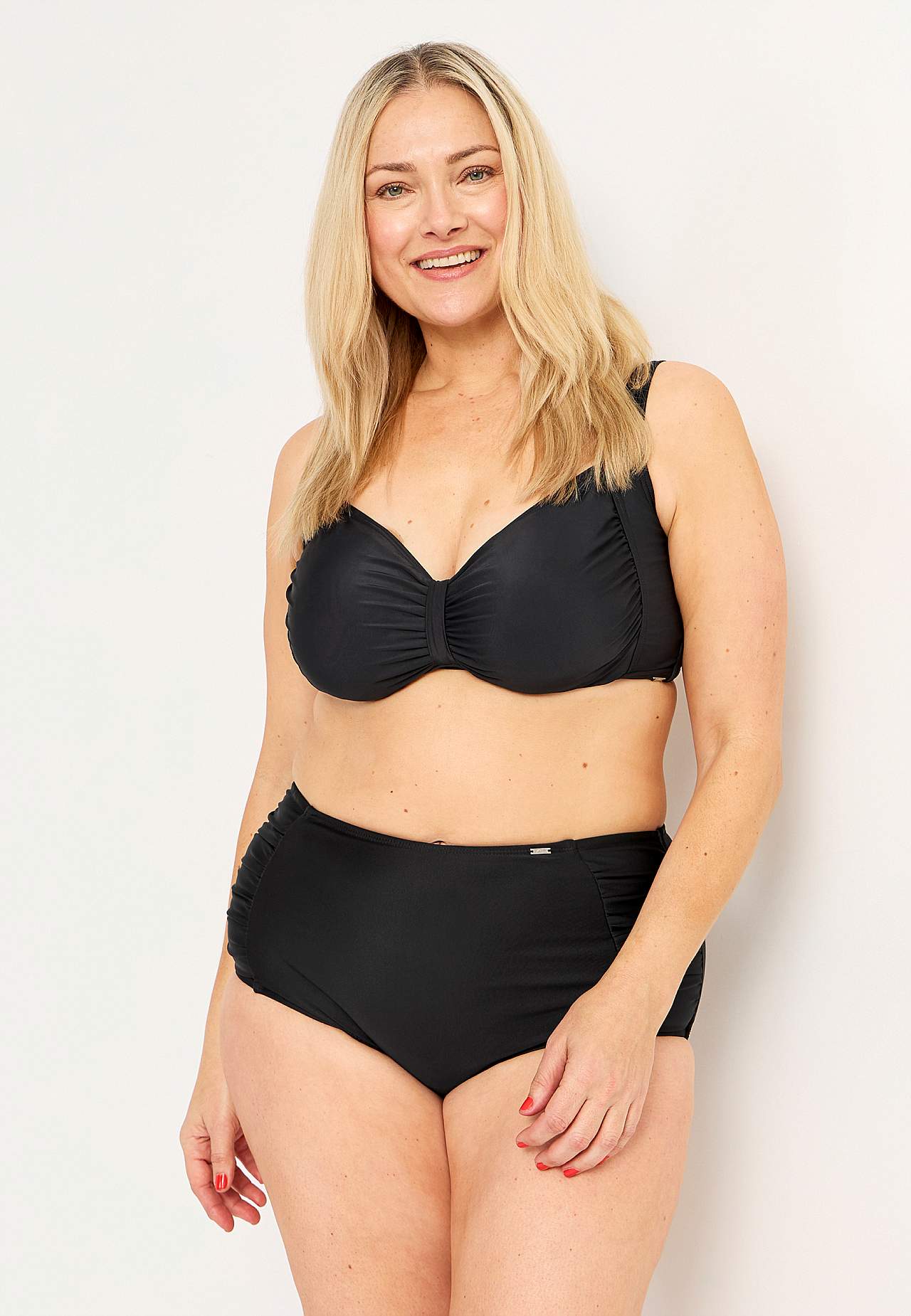 Ensfarvet bikini-bh Brighton