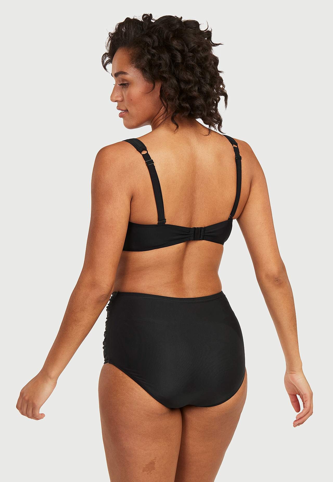 Ensfarvet bikini-bh Brighton