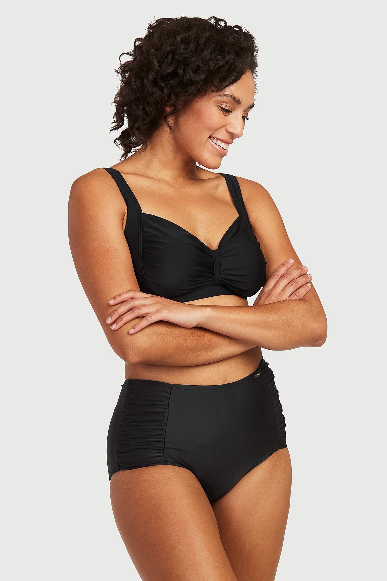 Ensfarvet bikini-bh Brighton